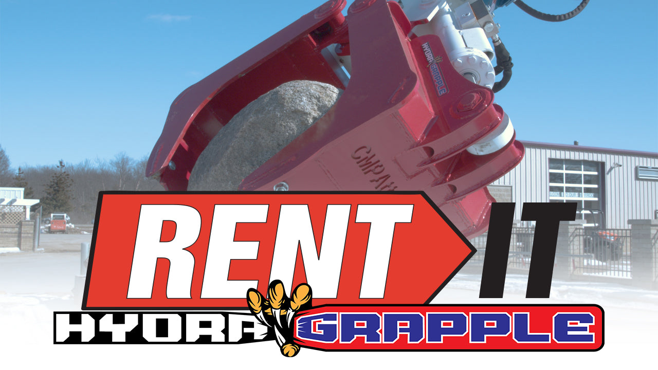 CMP Hydra Grapple / Excavator Rental