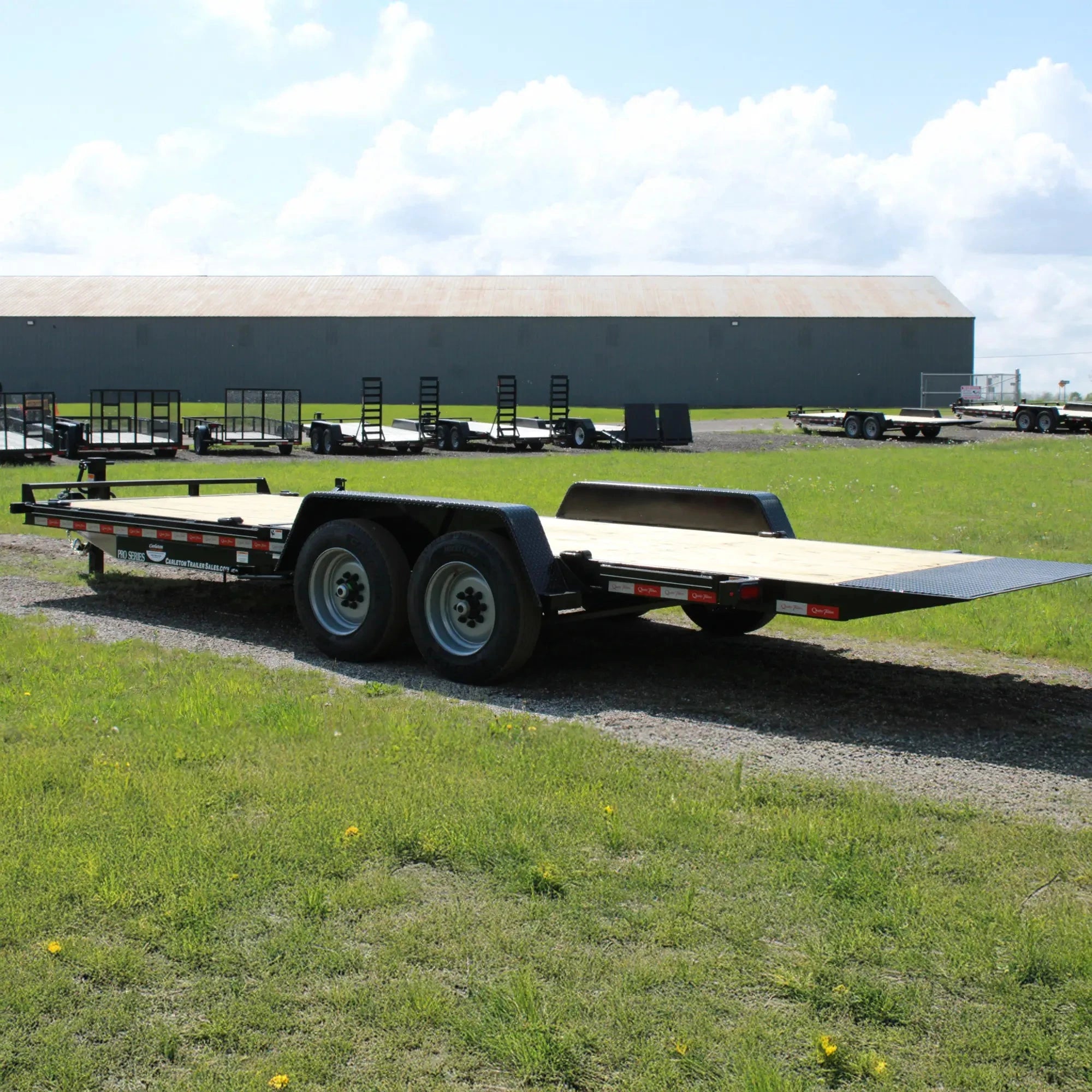 22' Equipment Tilt Trailer 17k GVWR - 75267