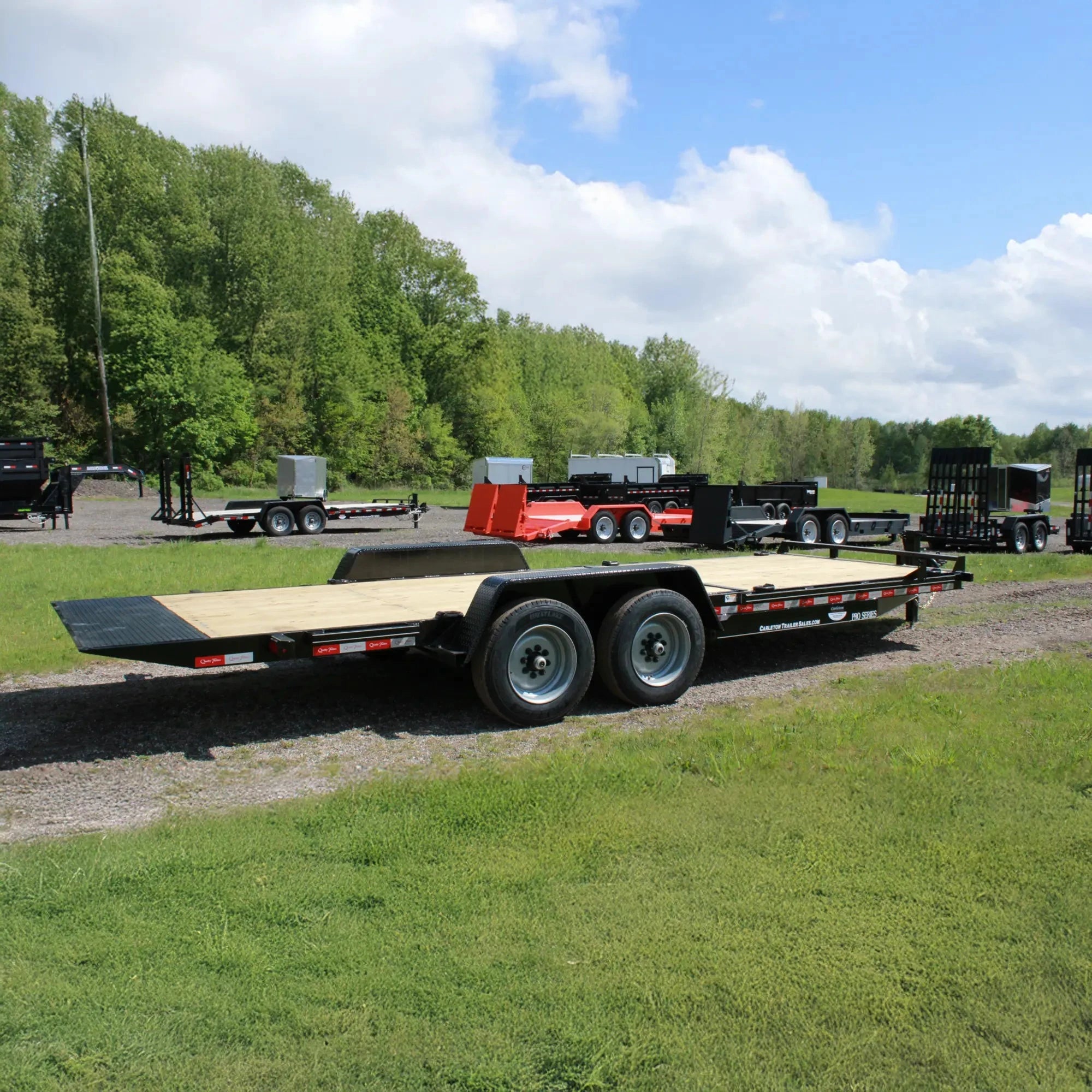22' Equipment Tilt Trailer 17k GVWR - 75267