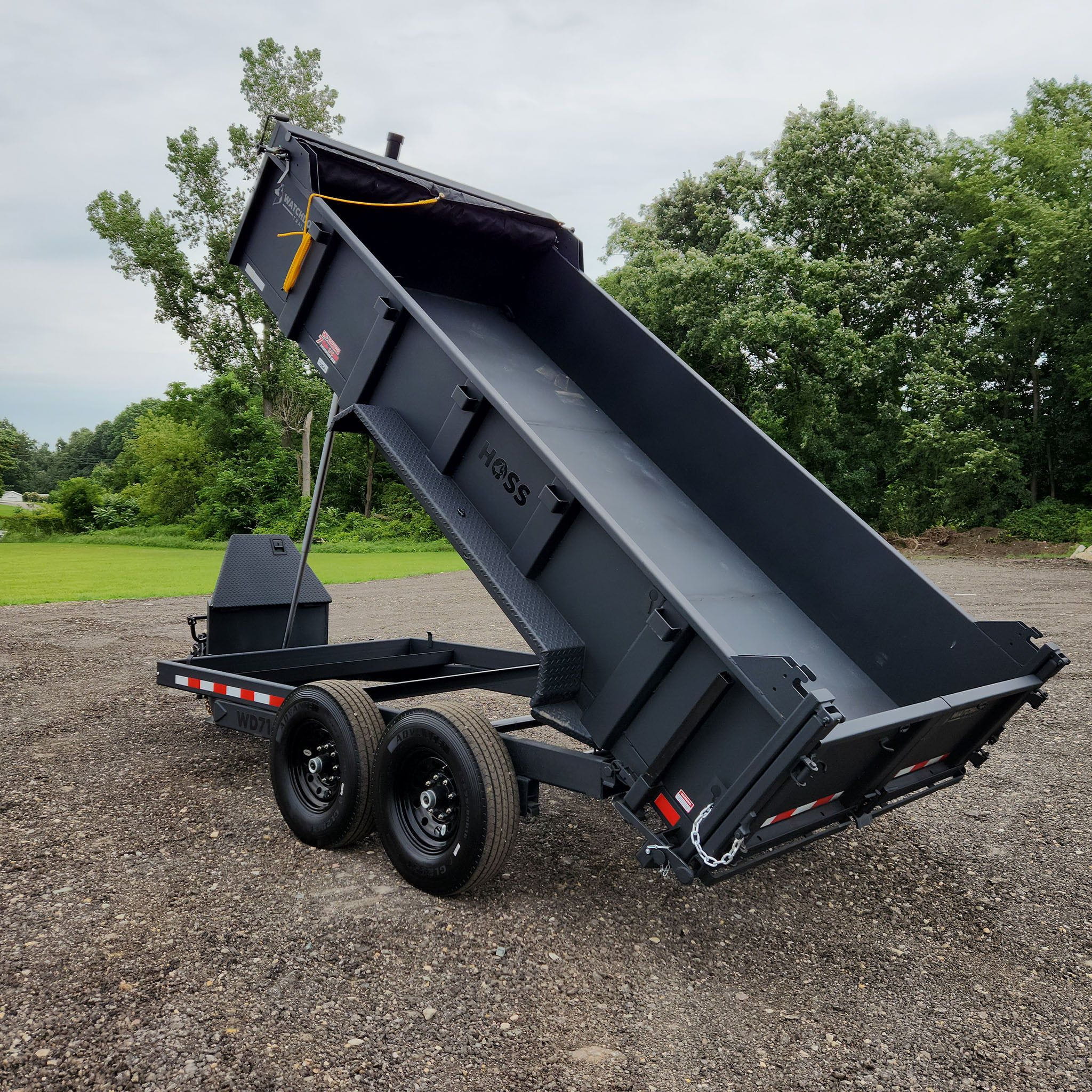 7'x14' WD Hoss Dump Trailer - 67091