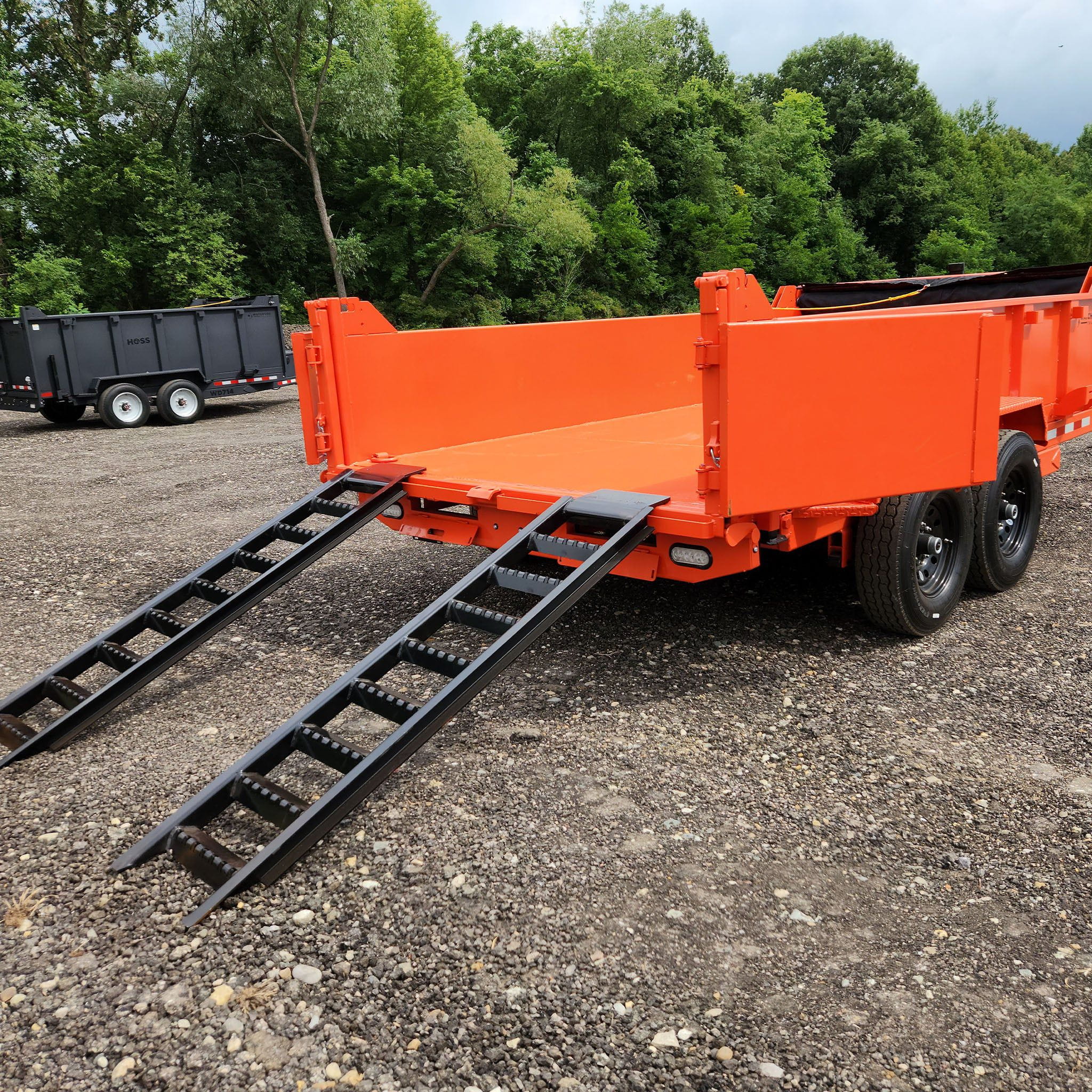 7'x14' WD Hoss Dump Trailer - 67097
