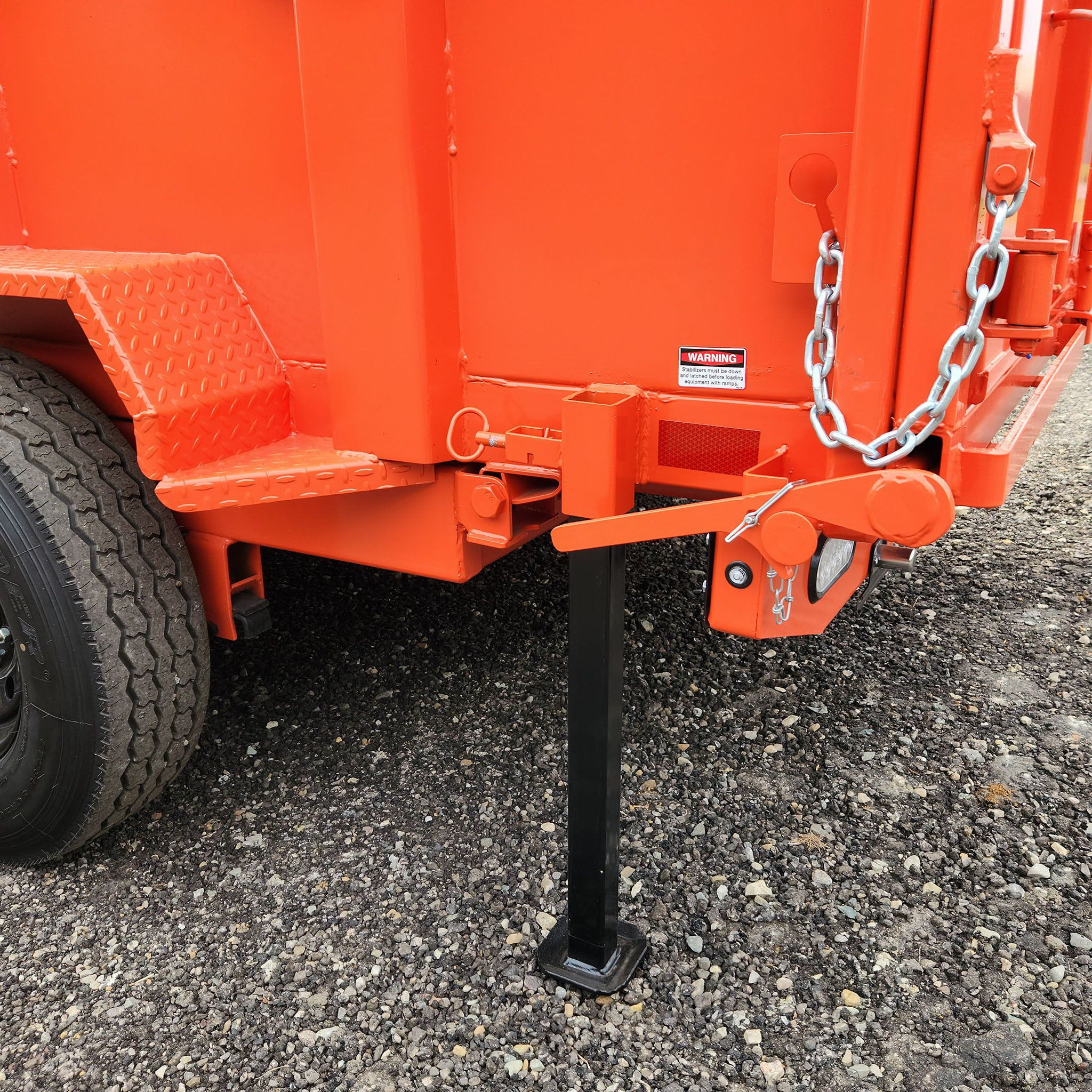 7'x14' WD Hoss Dump Trailer - 67097