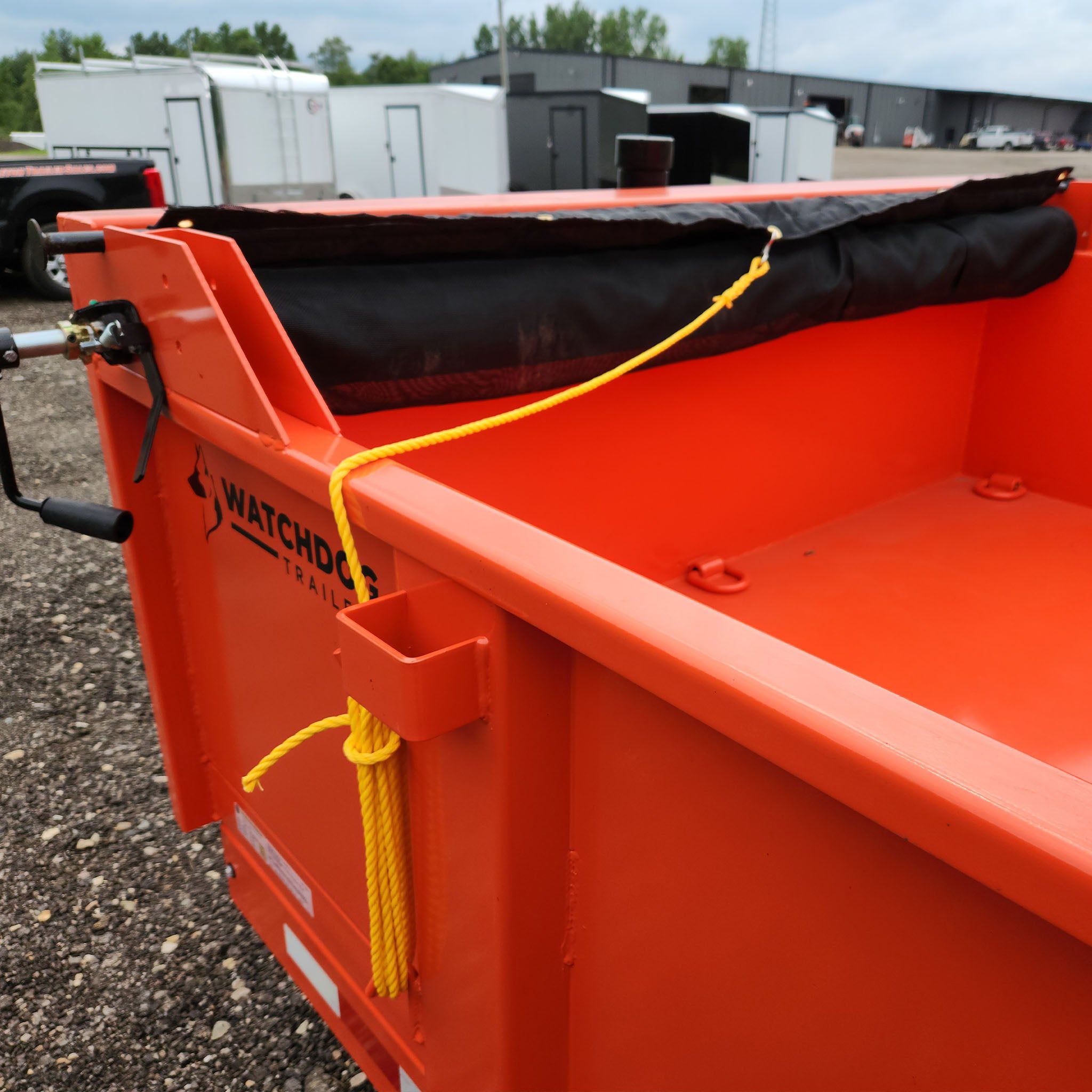 7'x14' WD Hoss Dump Trailer - 67097