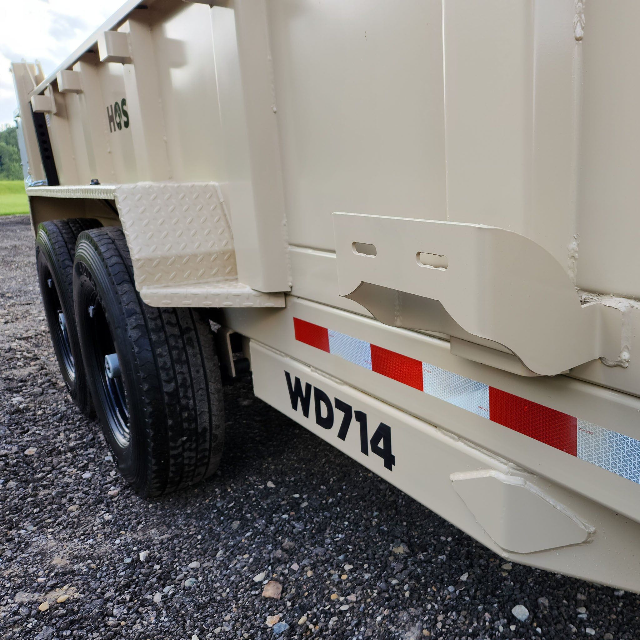 7'x14' WD Hoss Dump Trailer - 67231