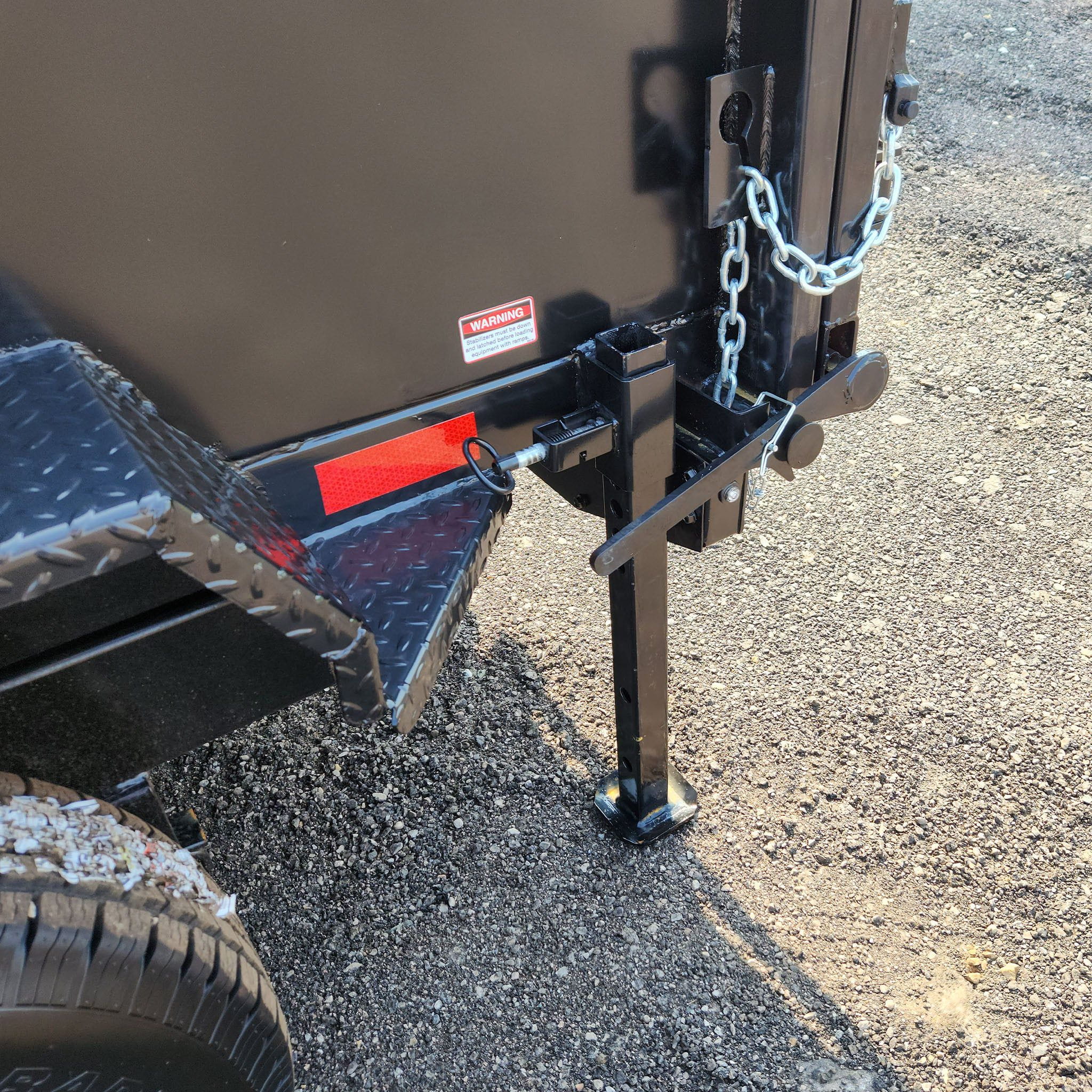 7'x12' WD Hoss Dump Trailer - 67235