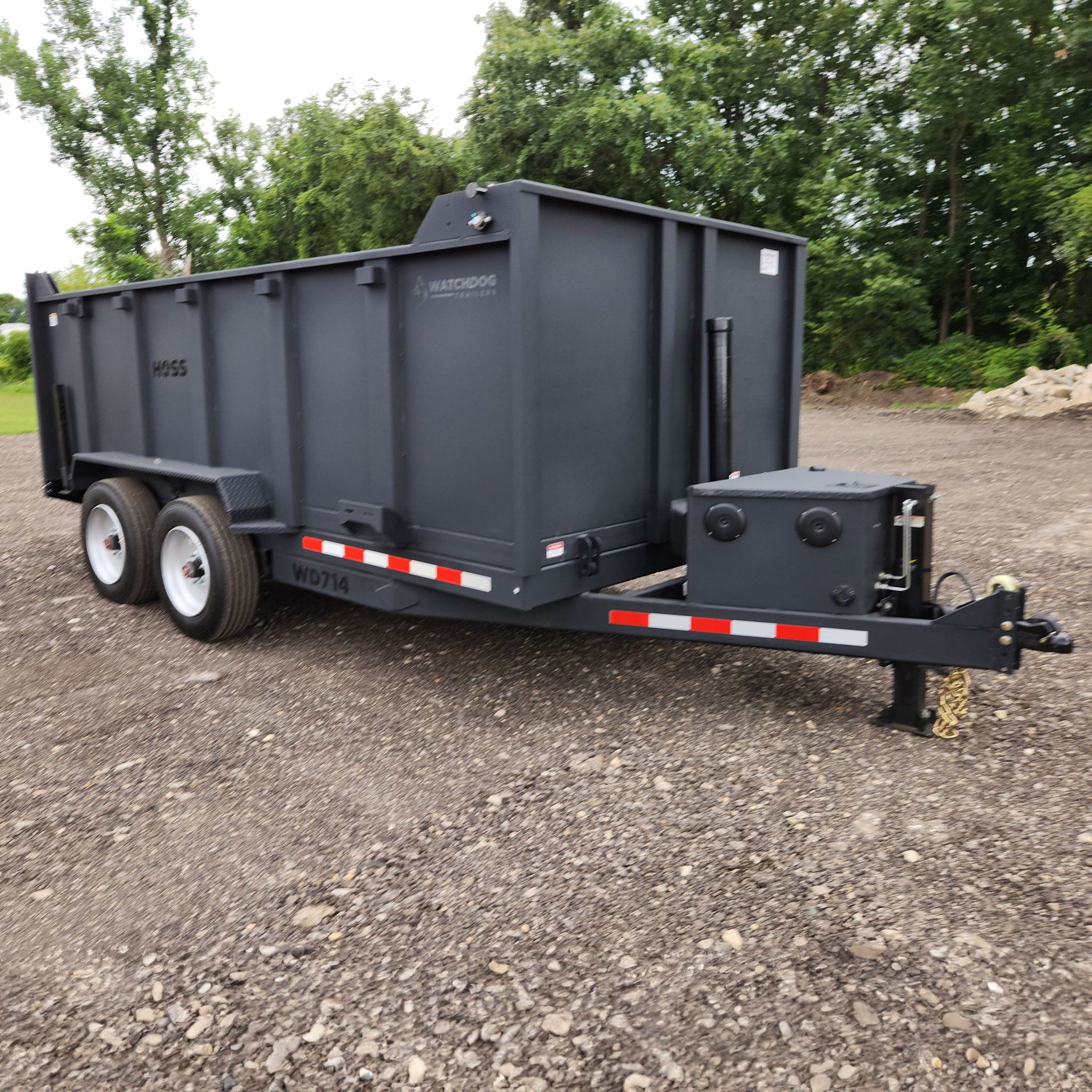 7'x14' WDF Hoss Dump Trailer - 67367
