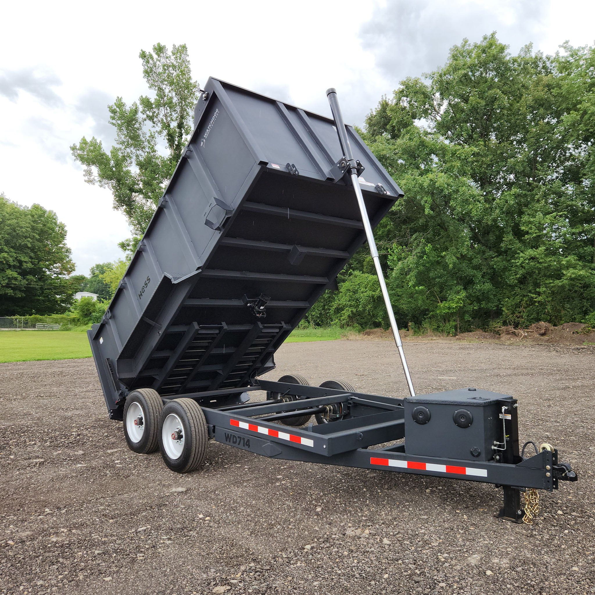 7'x14' WDF Hoss Dump Trailer - 67367