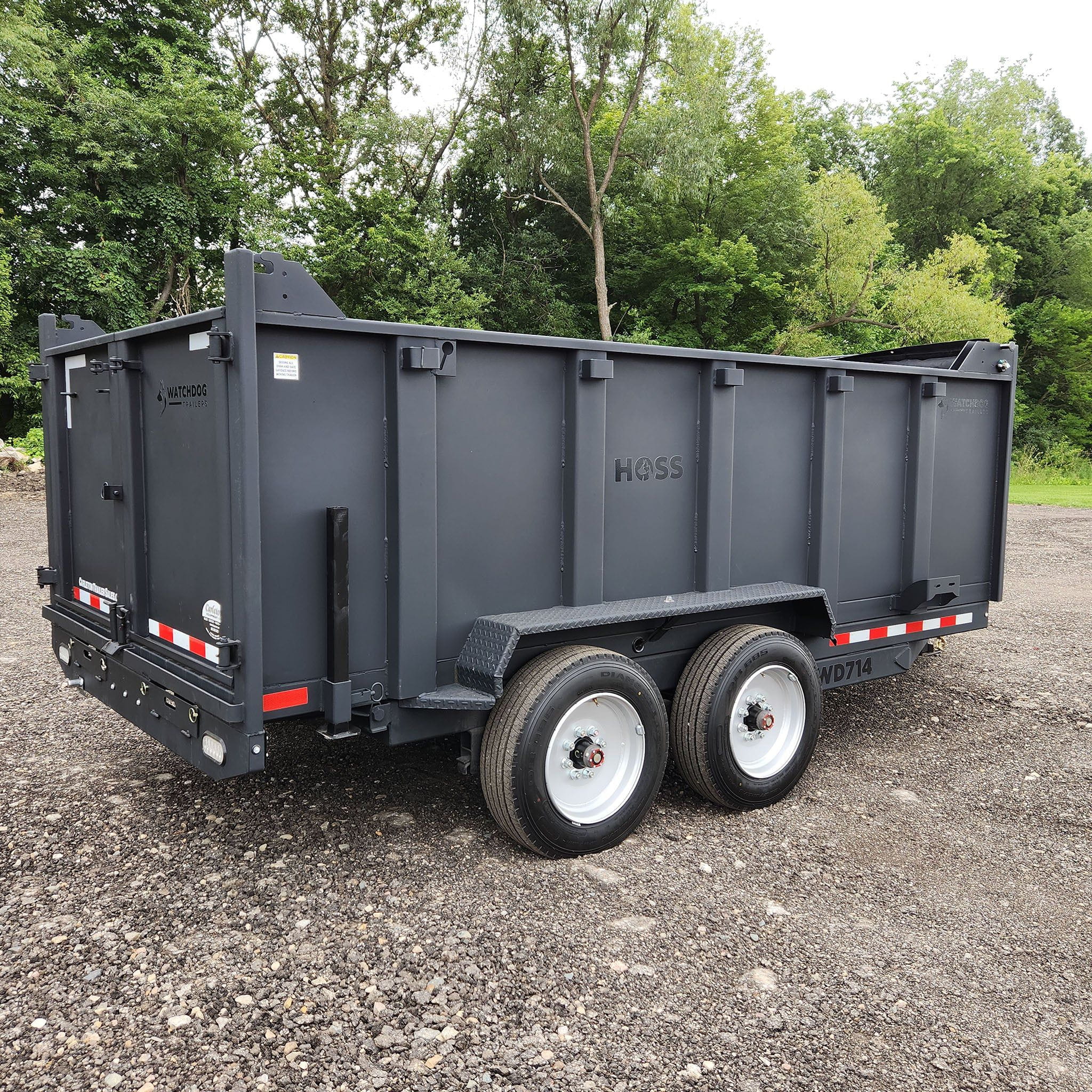 7'x14' WDF Hoss Dump Trailer - 67367