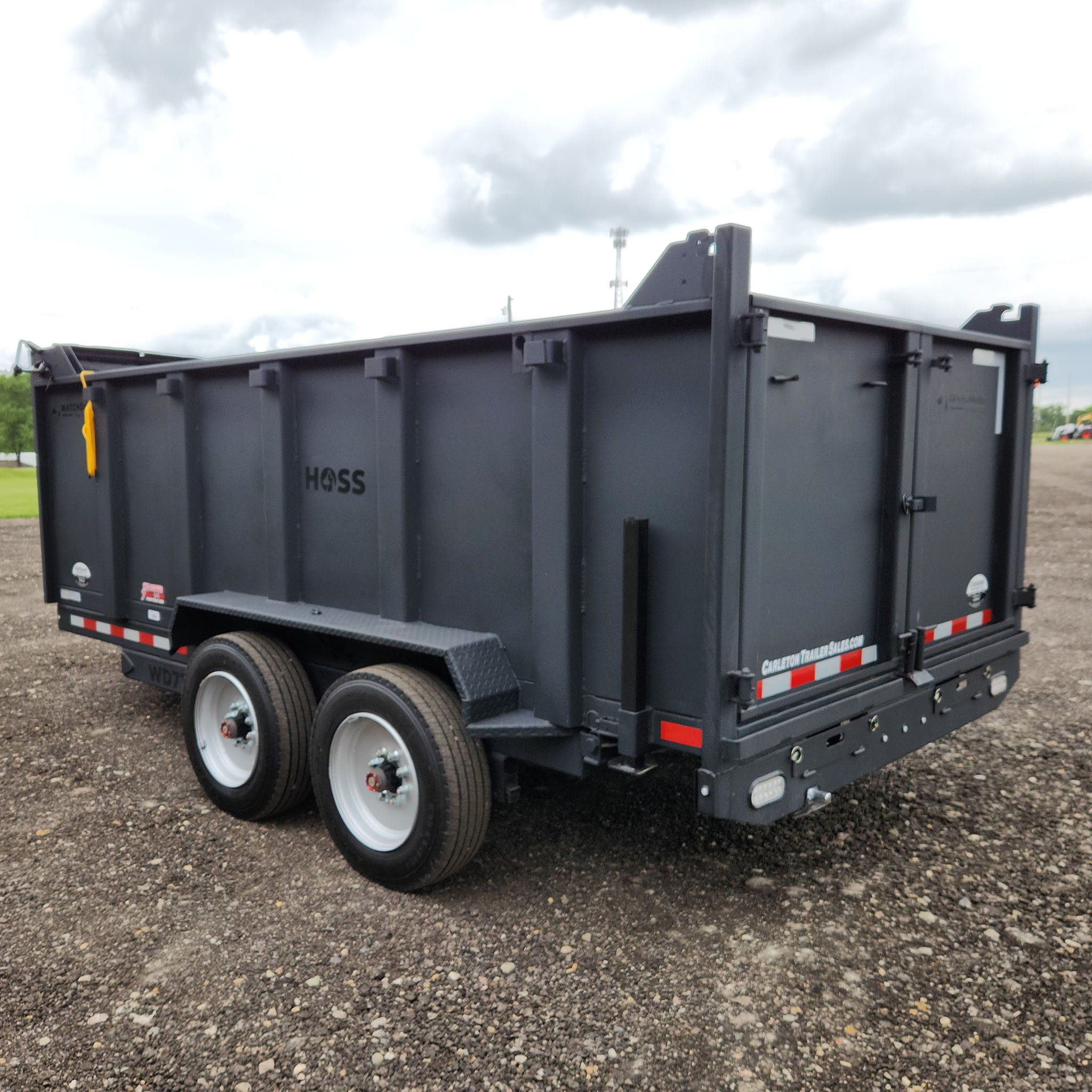 7'x14' WDF Hoss Dump Trailer - 67367