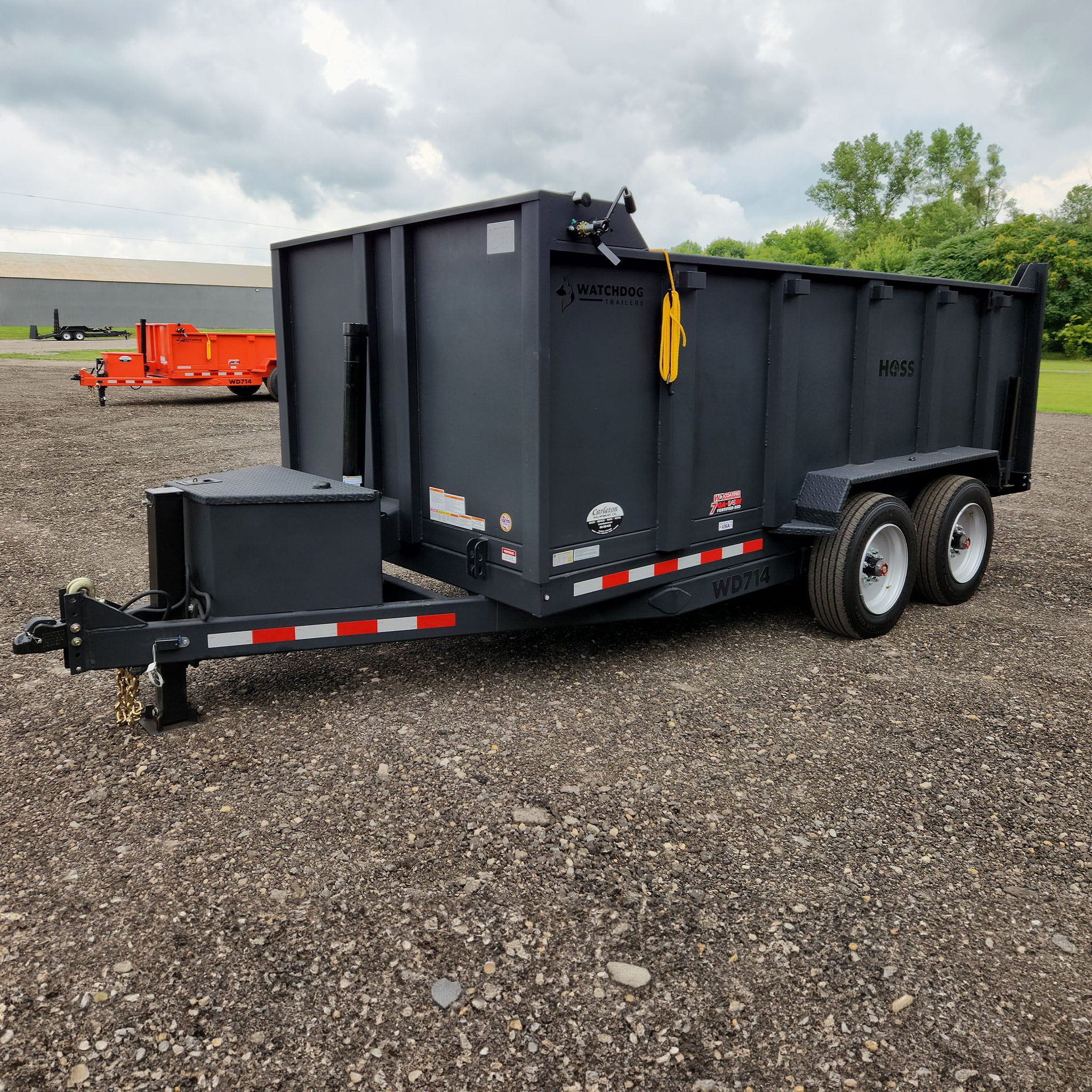 7'x14' WDF Hoss Dump Trailer - 67367