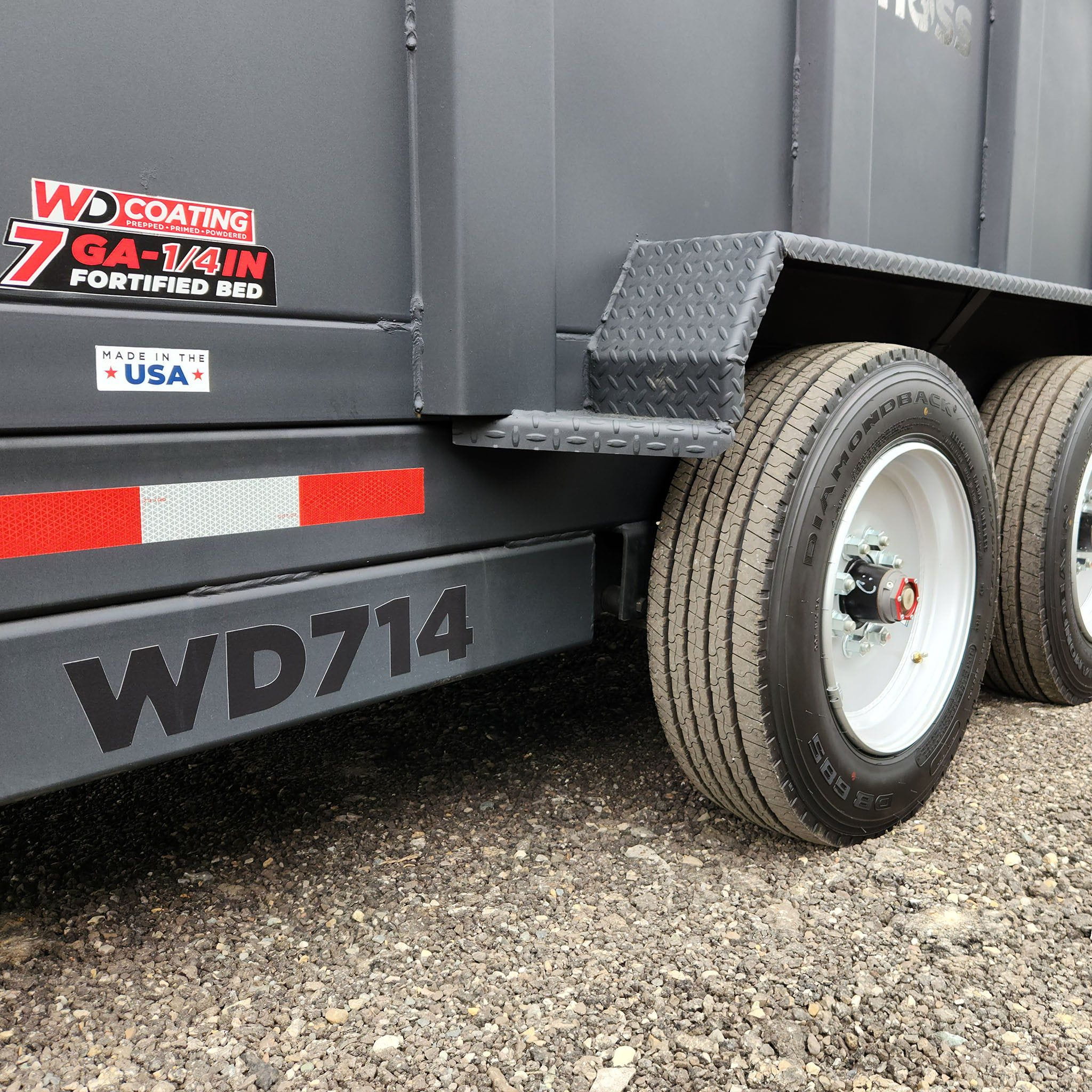 7'x14' WDF Hoss Dump Trailer - 67367