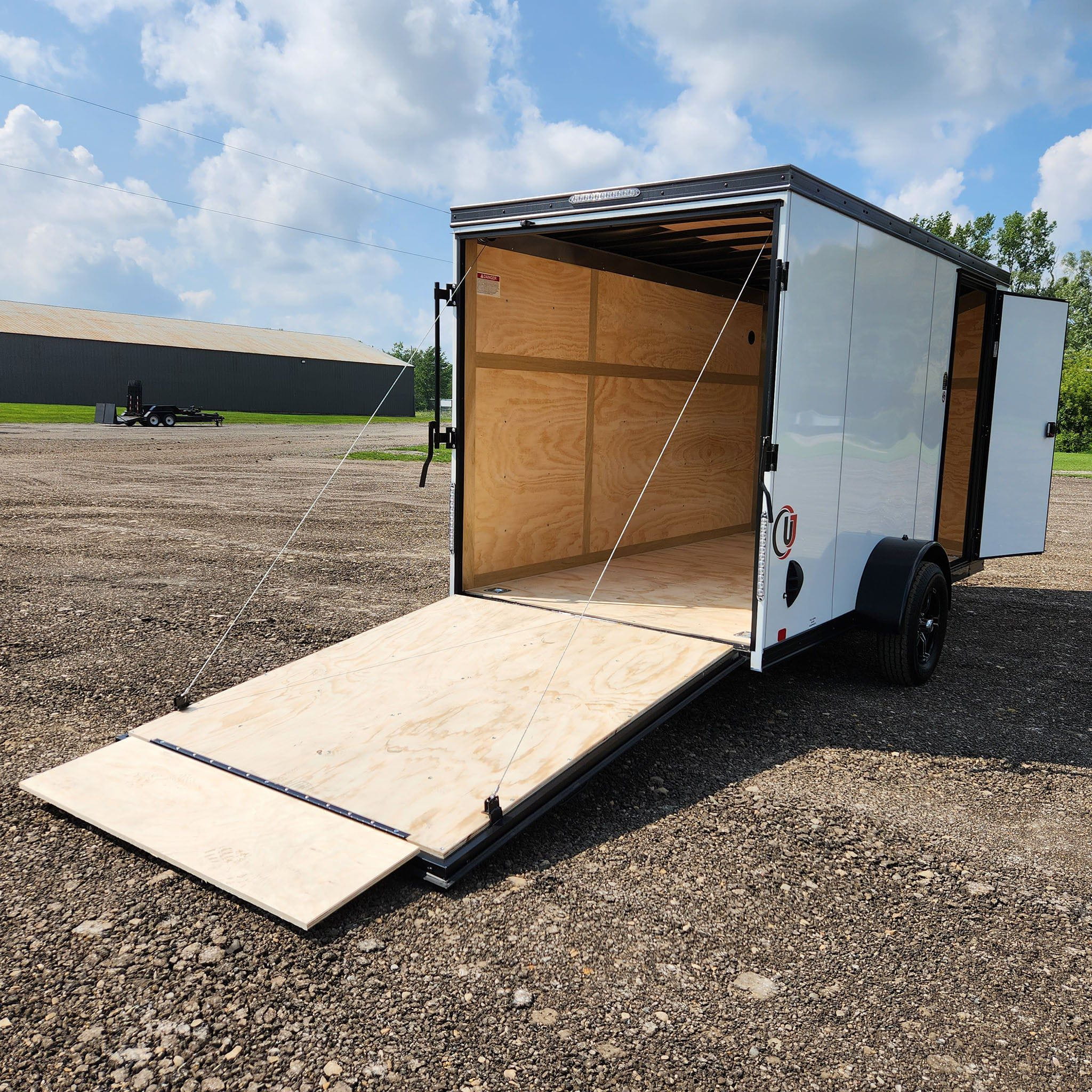 6'x12' UJ Cargo Trailer - 67679