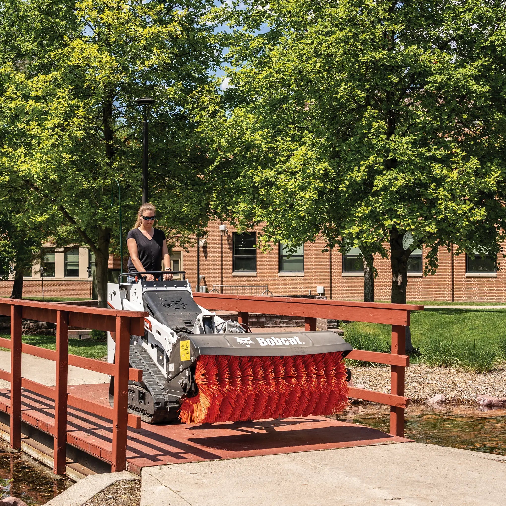 Angle Broom - Mini | Bobcat