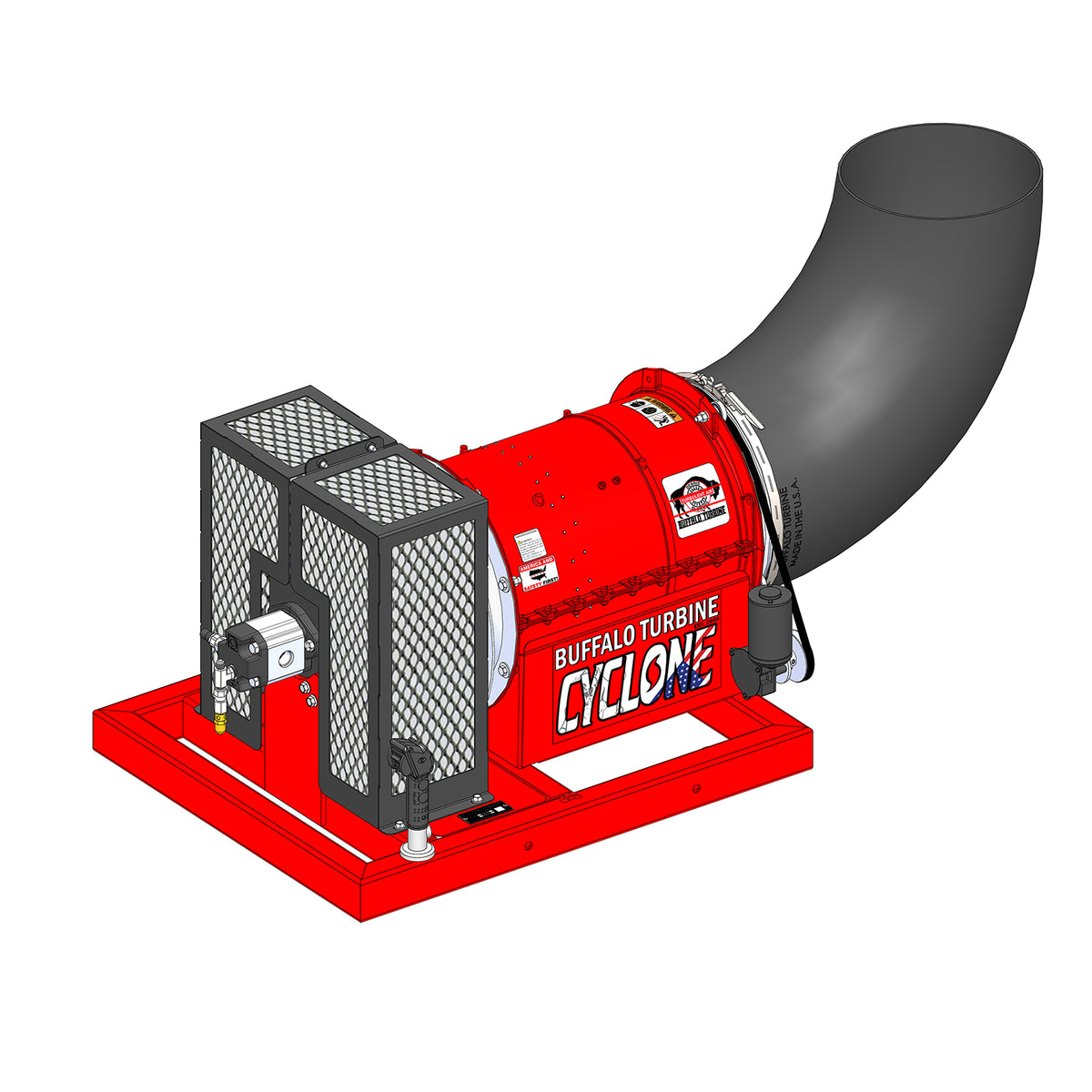 Cyclone Hydraulic - Skid Mount | Buffalo Turbine
