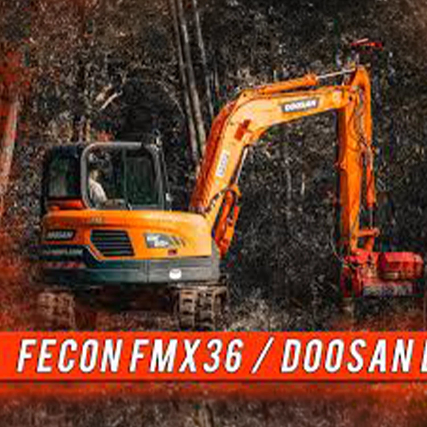 8.5 Ton Excavator Forestry Package - Rental