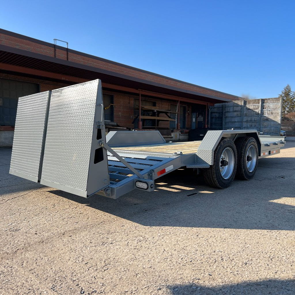20' Equipment Trailer-Black | Watchdog