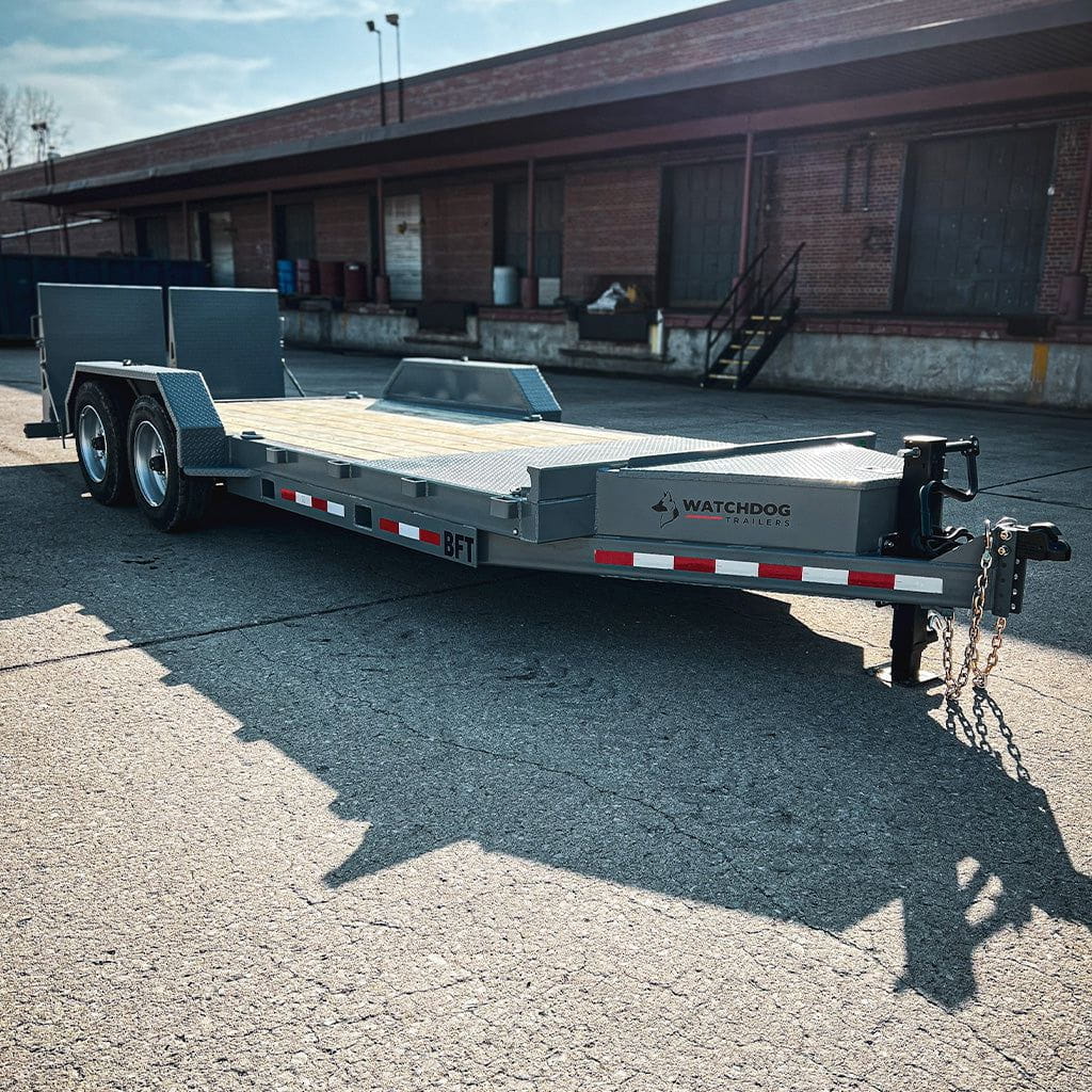 20' Equipment Trailer-Black | Watchdog