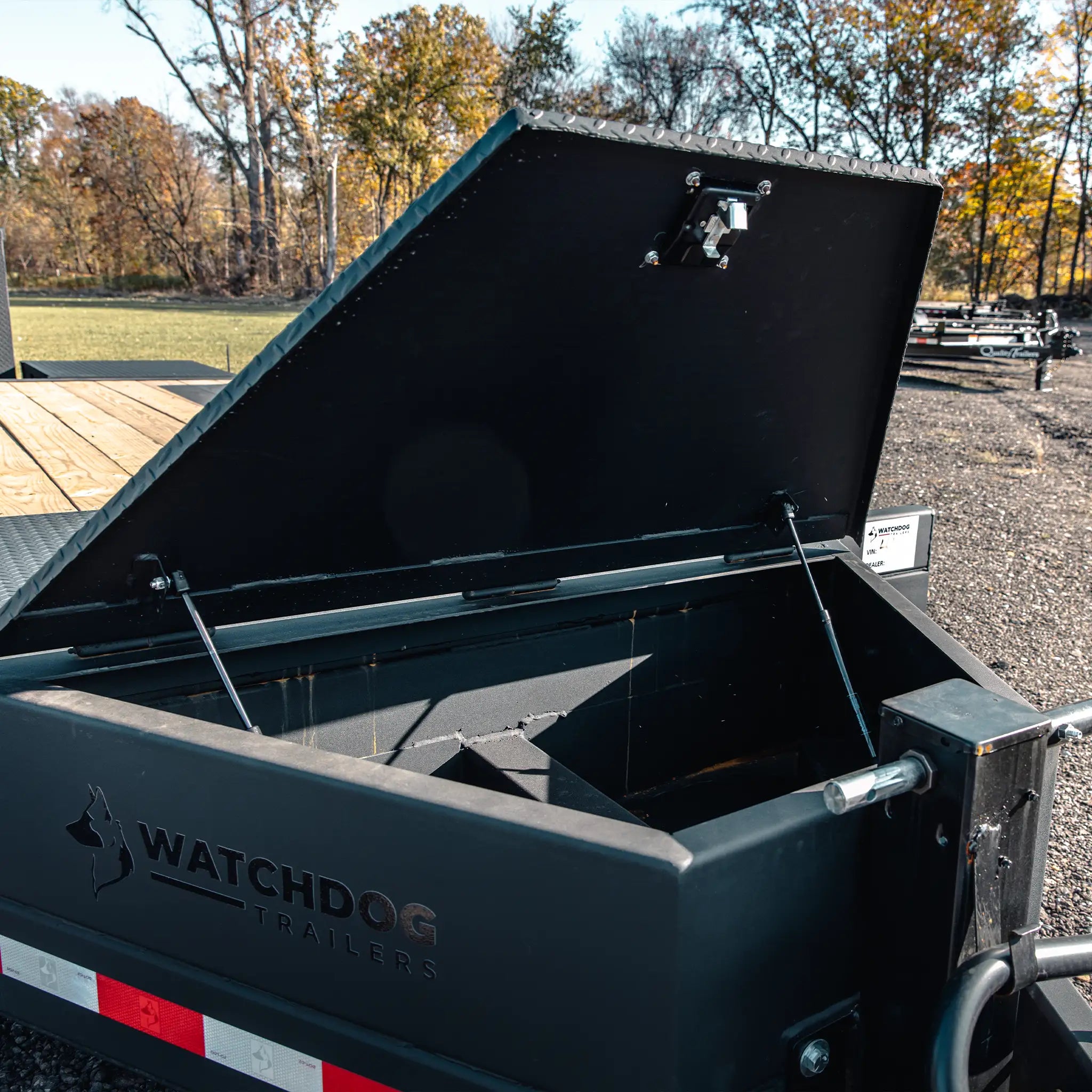 20' Equipment Trailer-Black | Watchdog