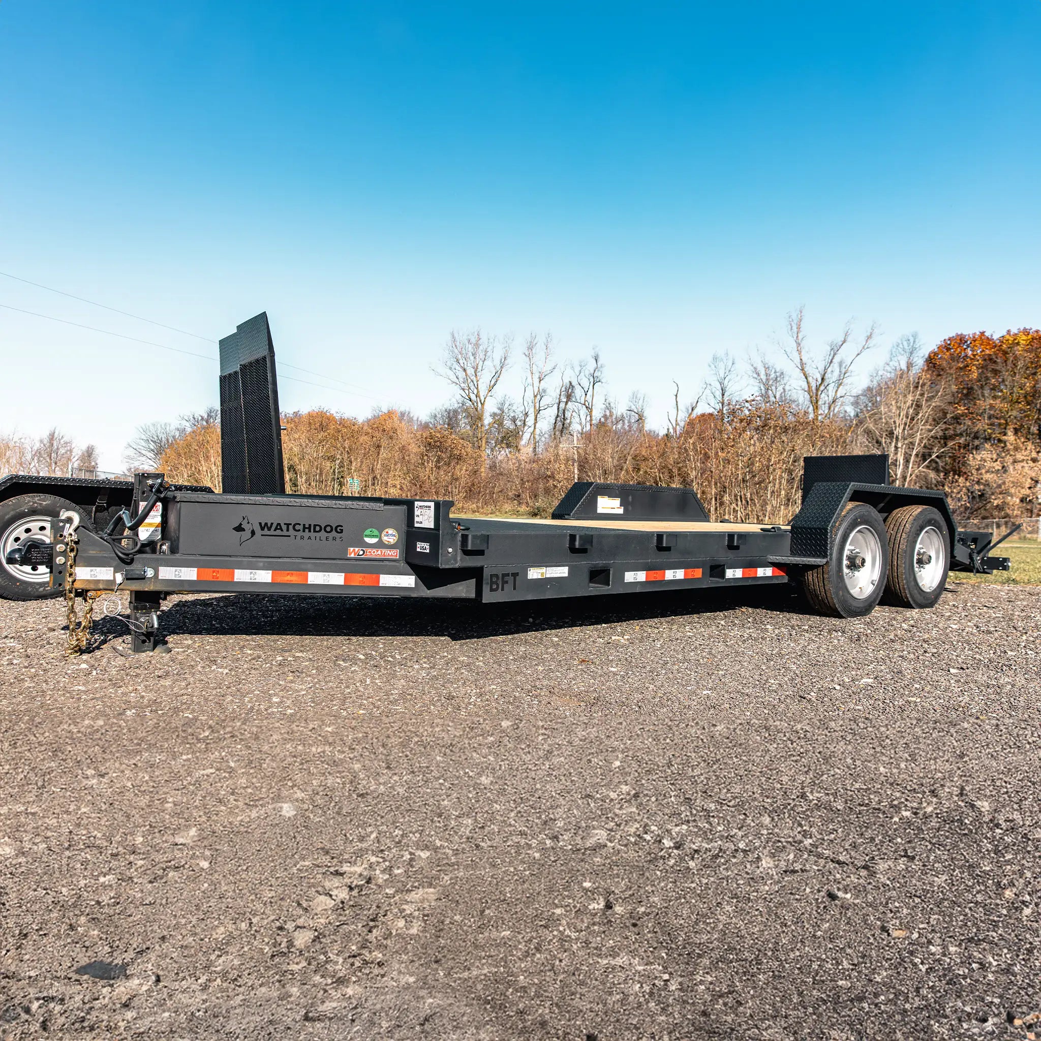 20' Equipment Trailer-Black | Watchdog