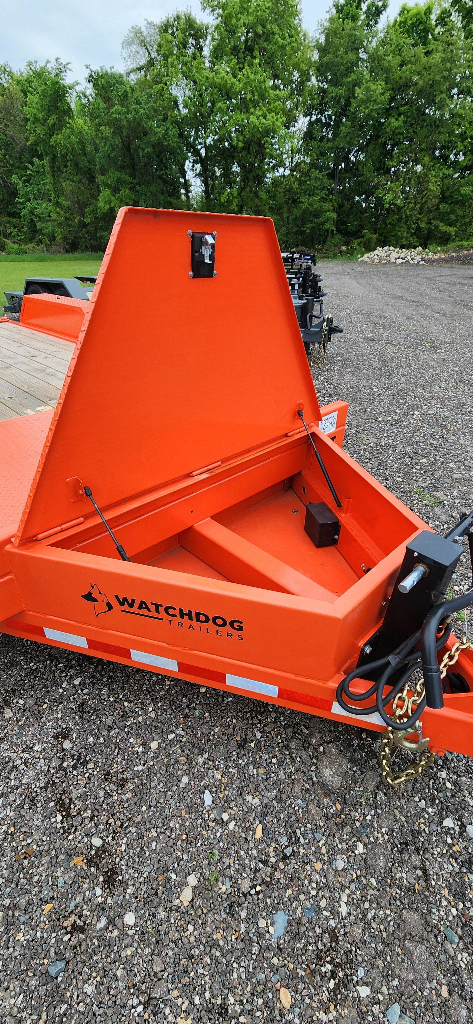 20' Equipment Trailer-Orange | Watchdog