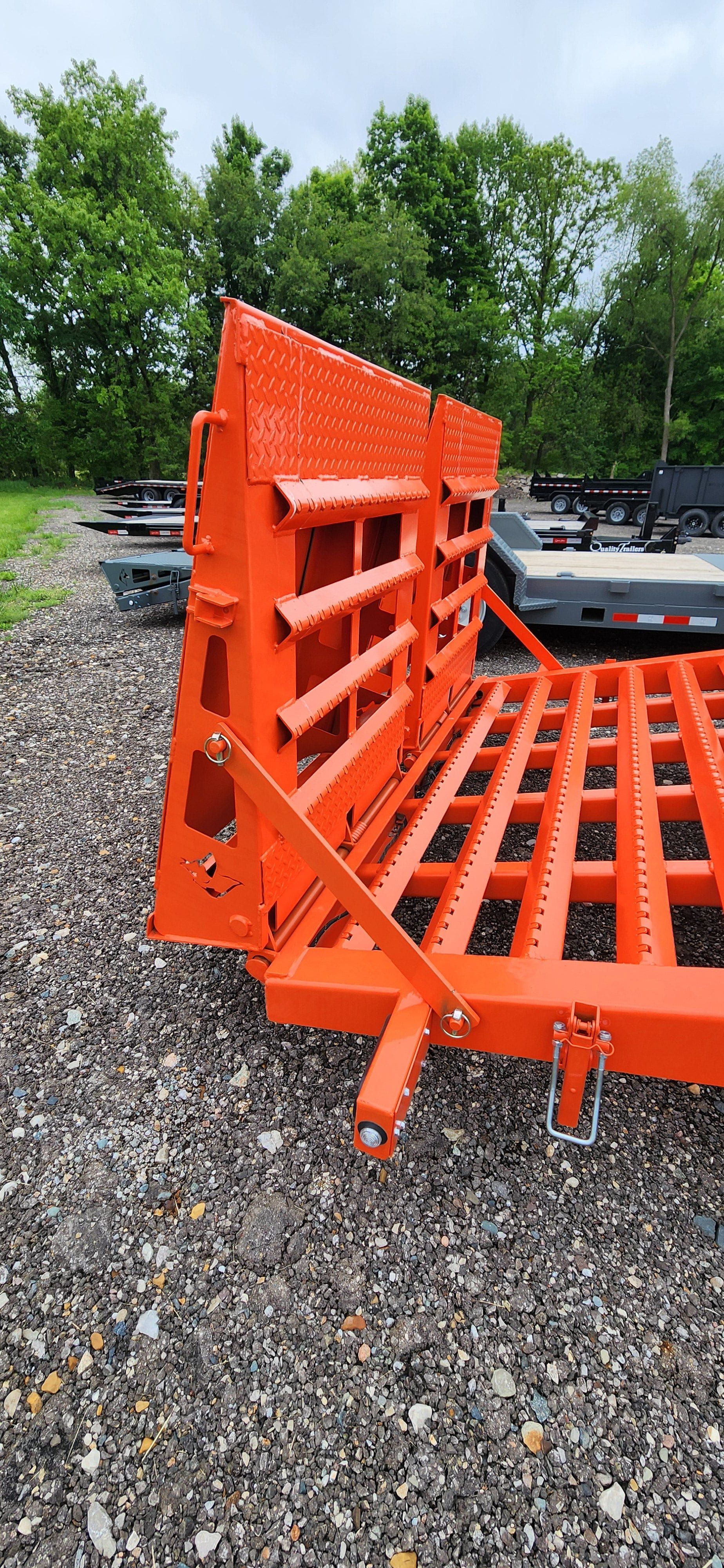 20' Equipment Trailer-Orange | Watchdog