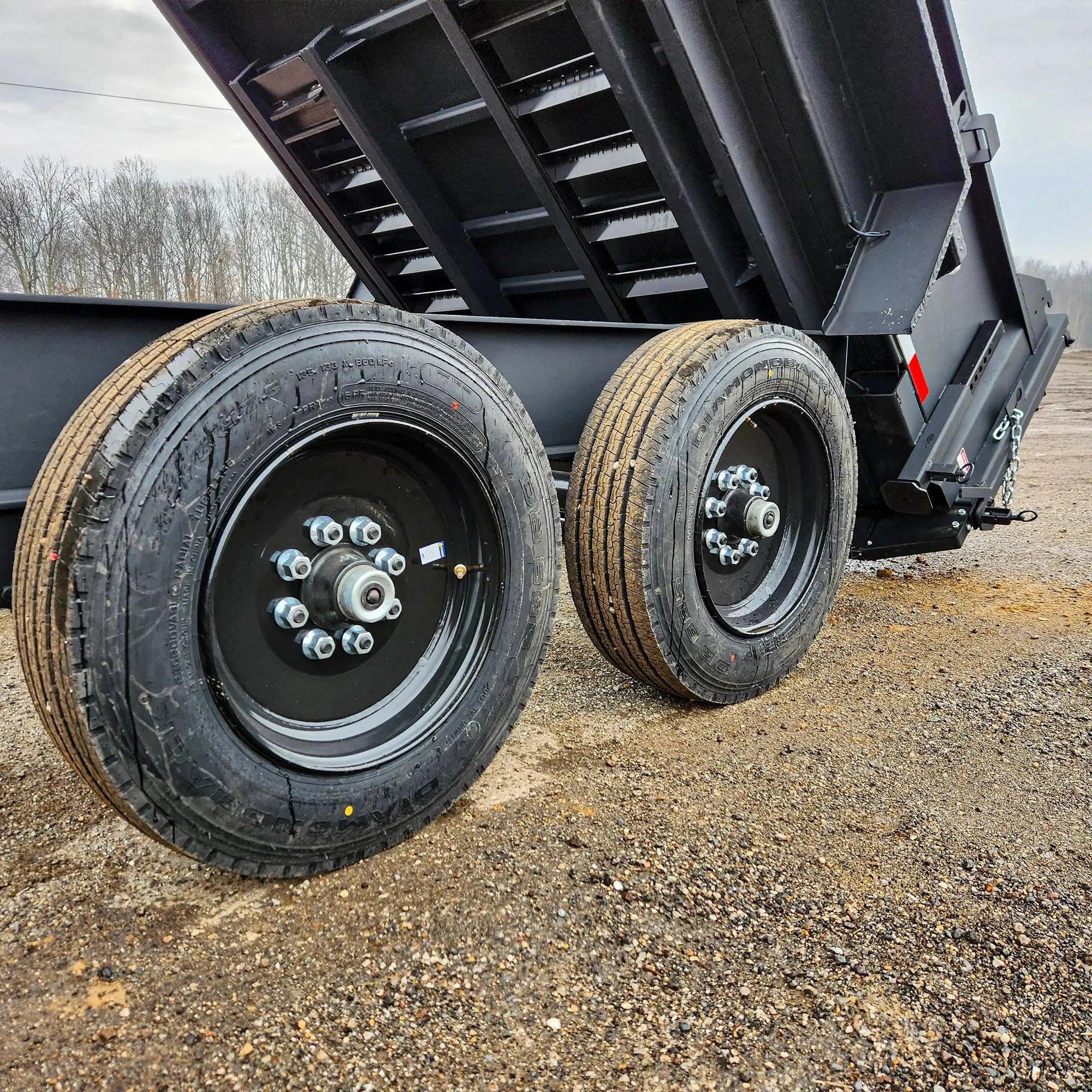 16' Pro-Line Dump Trailer Matte Black | Watchdog