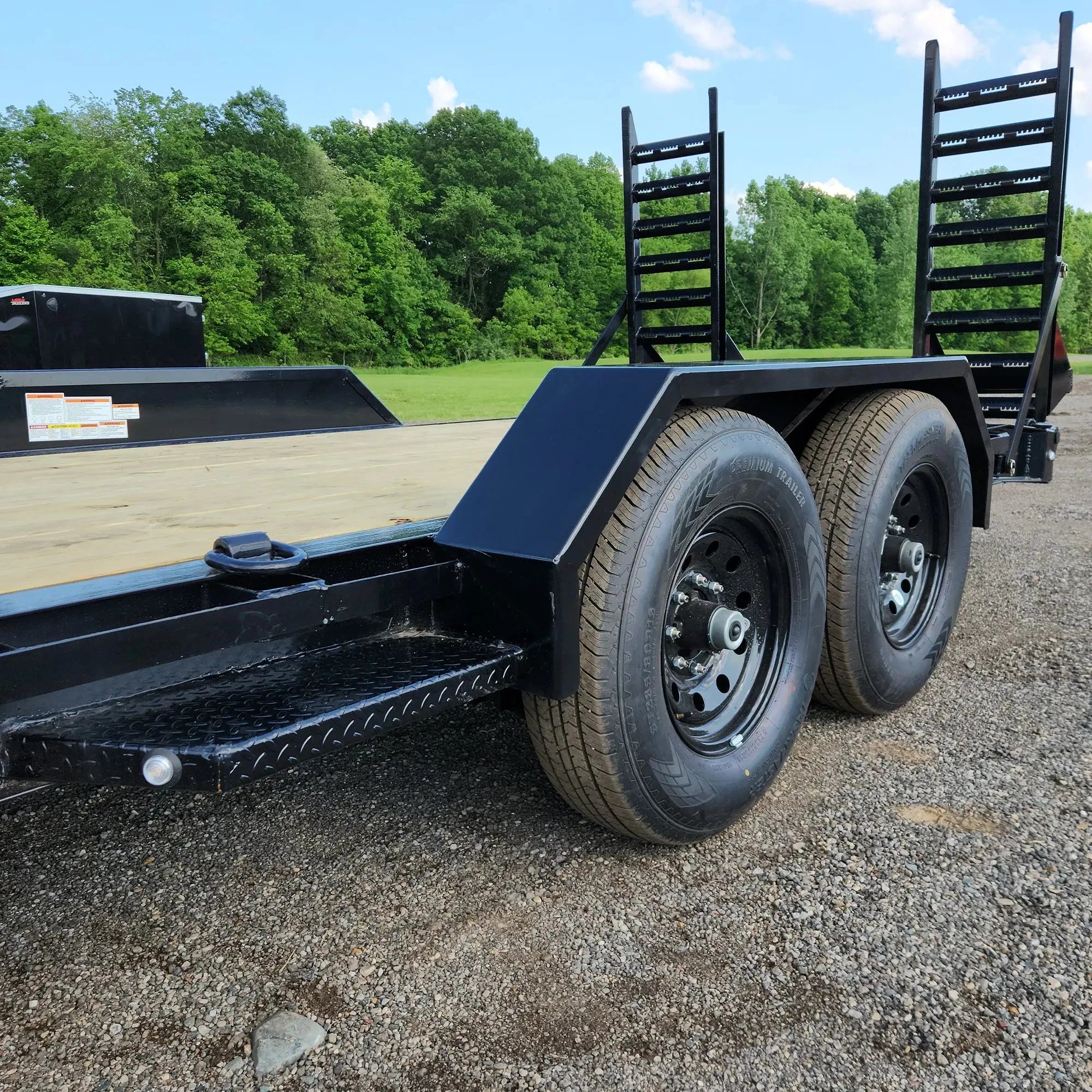 20' Black WDE Equipment Trailer | Watchdog