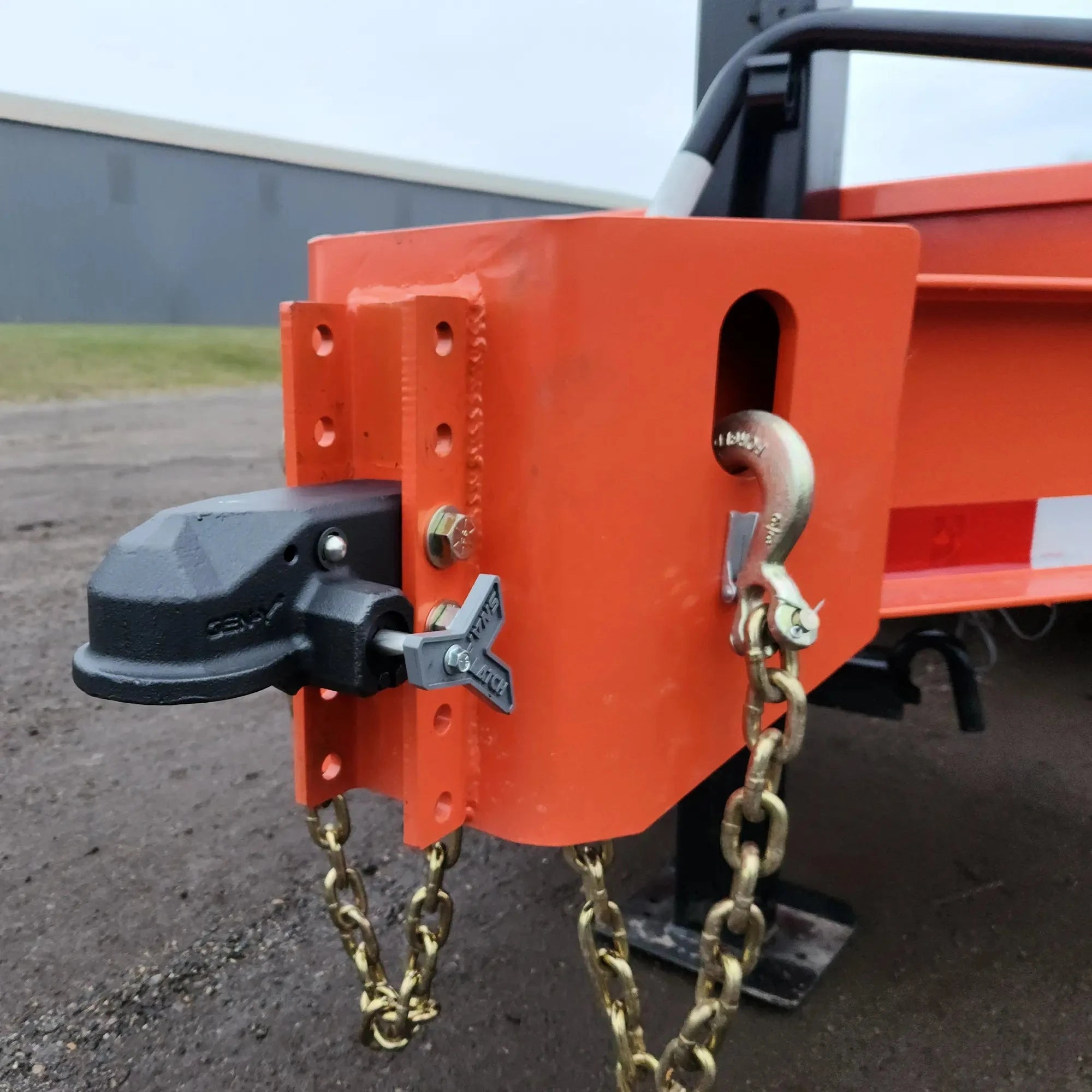 24' Orange WDE Equipment Trailer | Watchdog