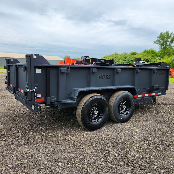 WD Hoss Dump Trailer | Watchdog - Stock Image 3