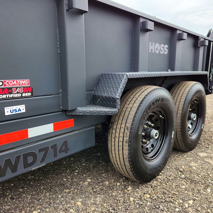 WD Hoss Dump Trailer | Watchdog - Stock Image 5