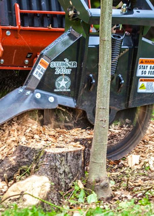 FST240 Stump Grinder | Fecon - Stock Image 4