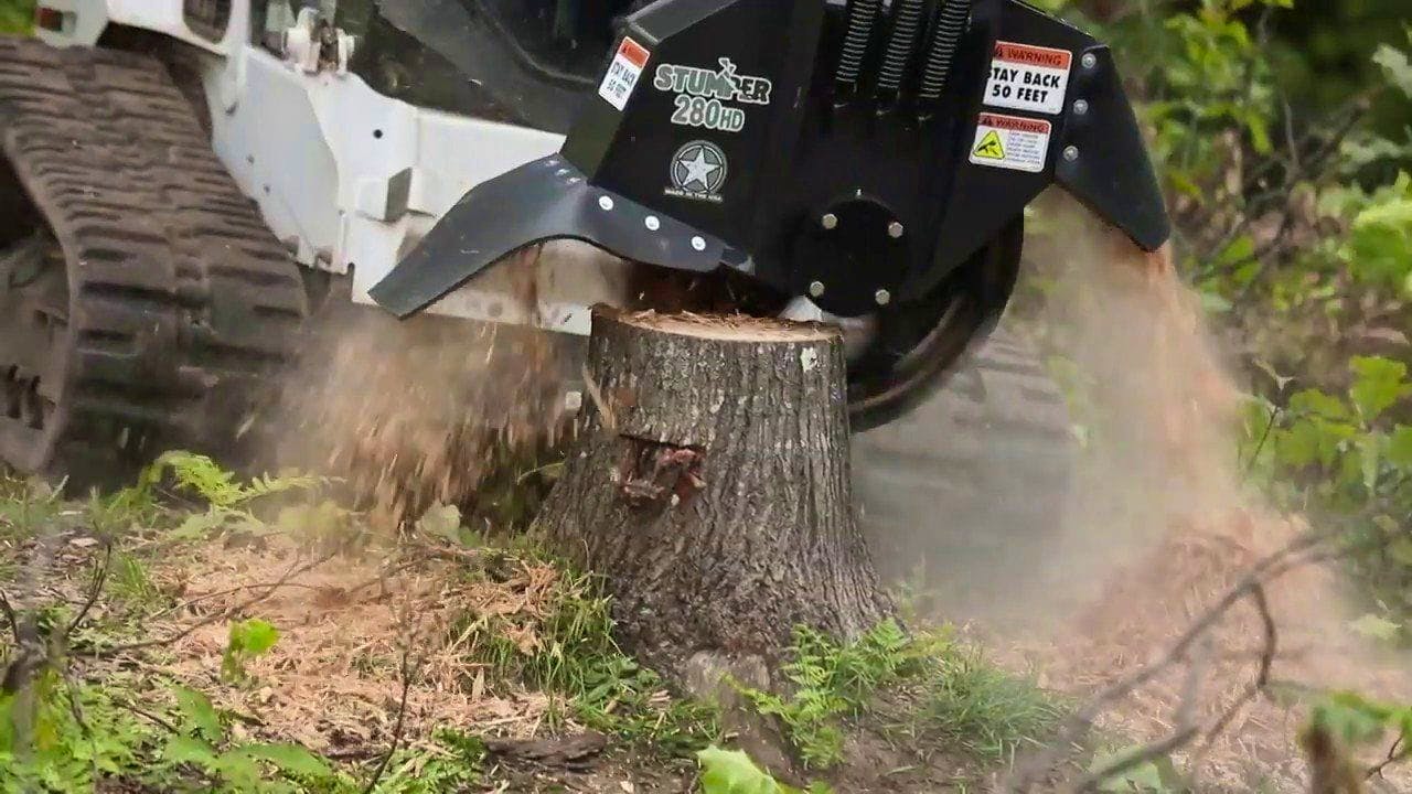 FST280 Stump Grinder | Fecon - Stock Image 4