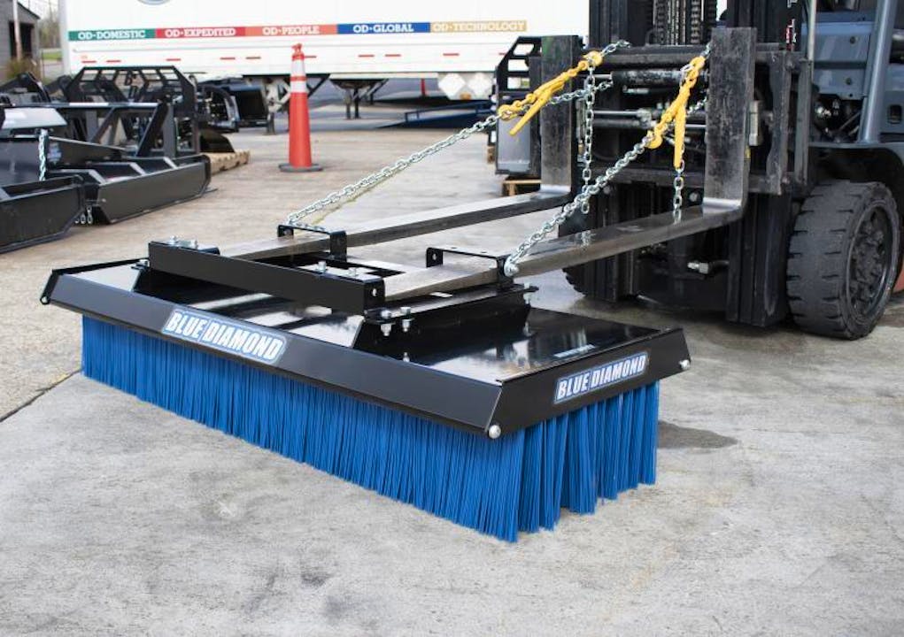 Push Broom | Blue Diamond - Stock Image 3