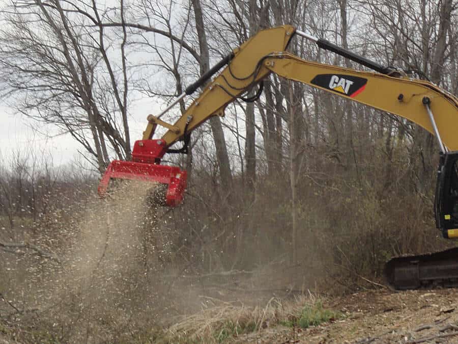 Bull Hog Excavator Mulching Head | Fecon