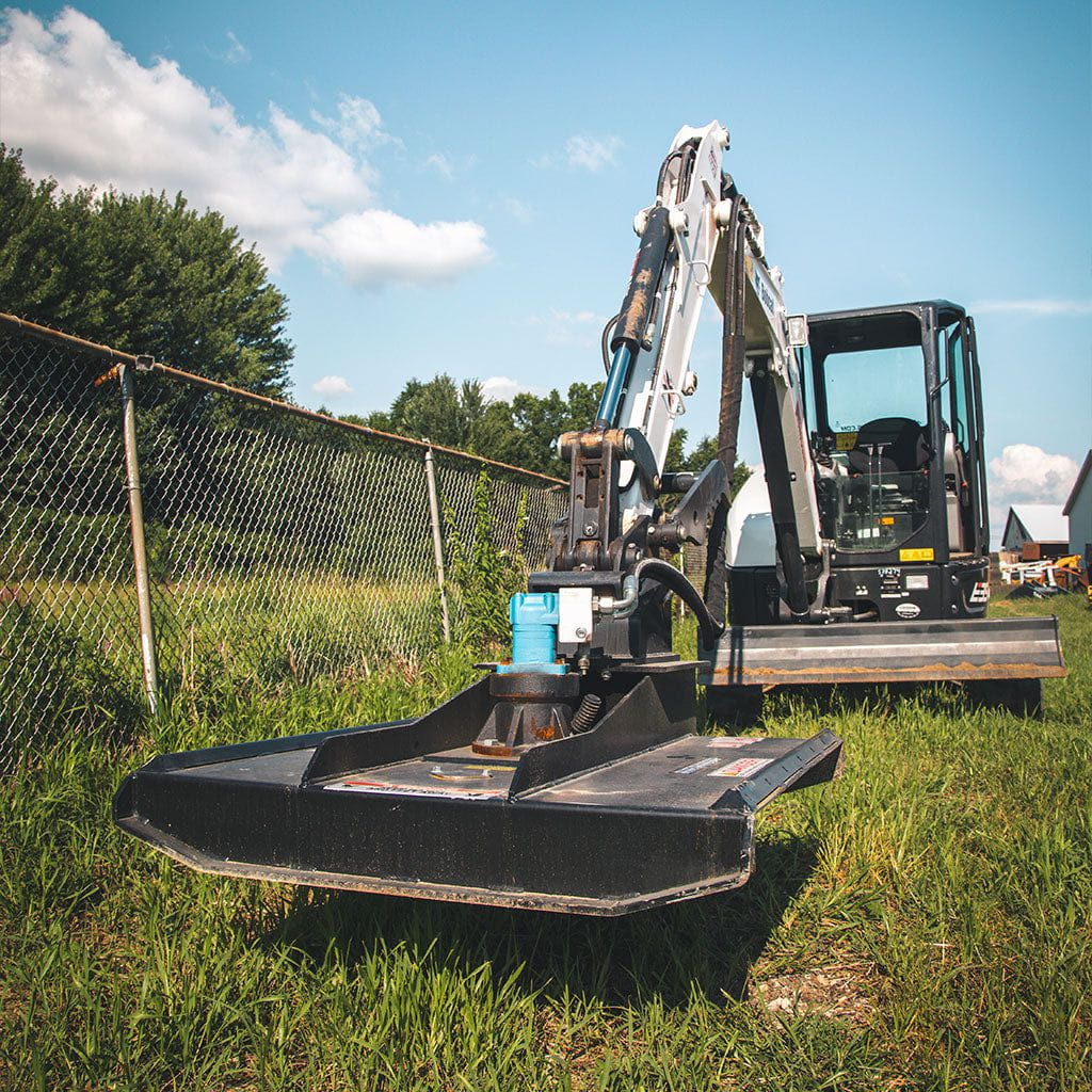Excavator Brushcutter Michigan Rental - Main Image