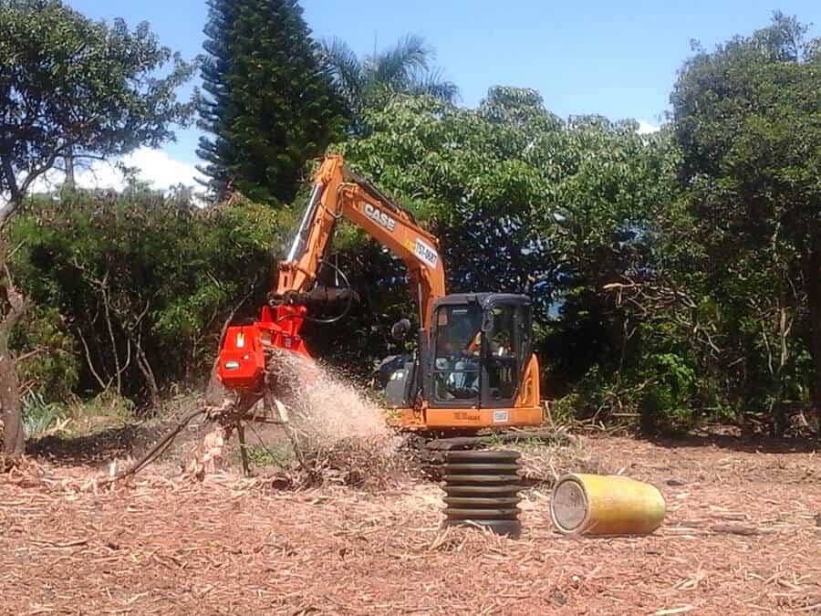 Bull Hog Excavator Mulching Head | Fecon