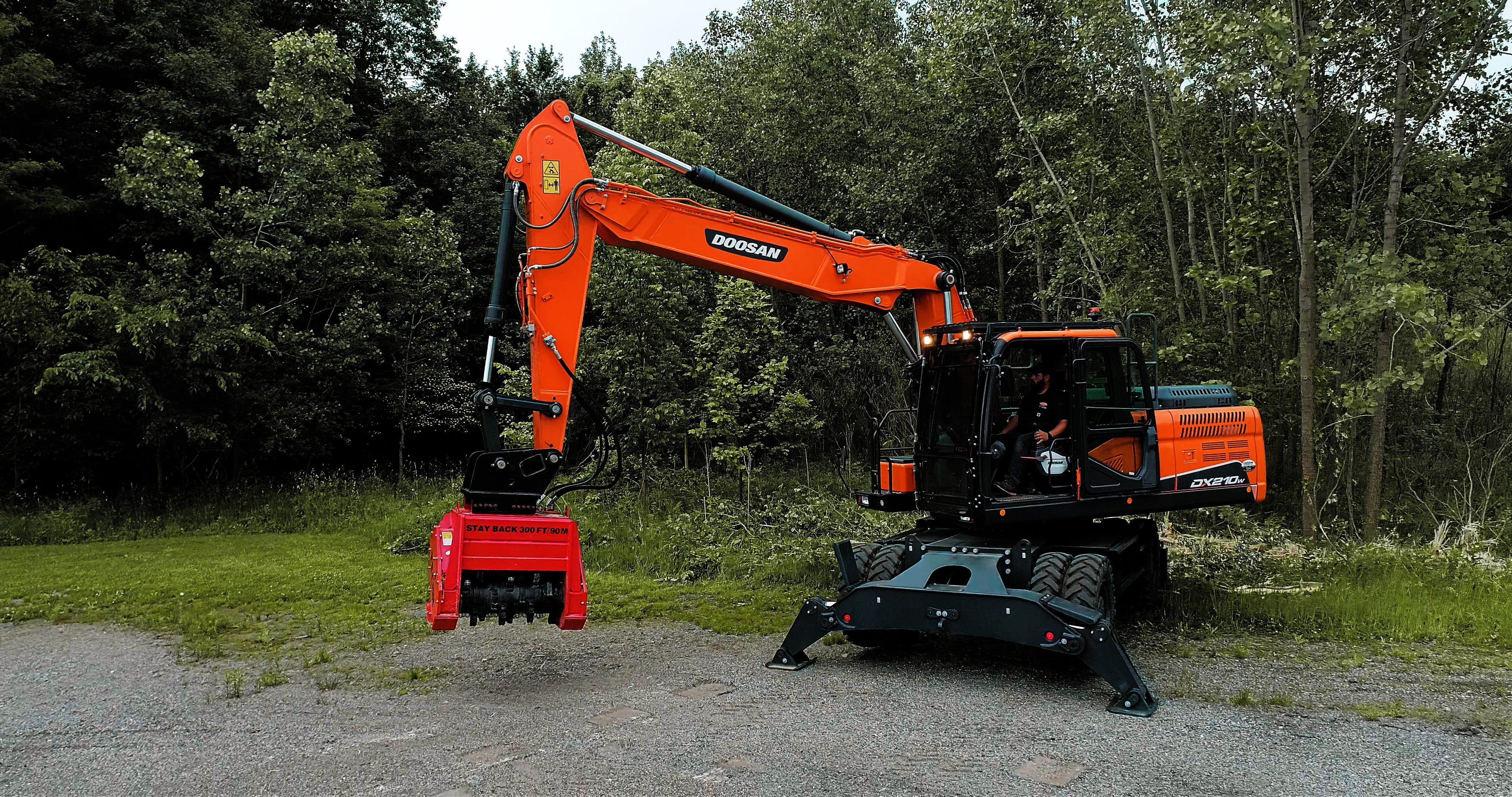 Doosan DX210W-5 - Rental