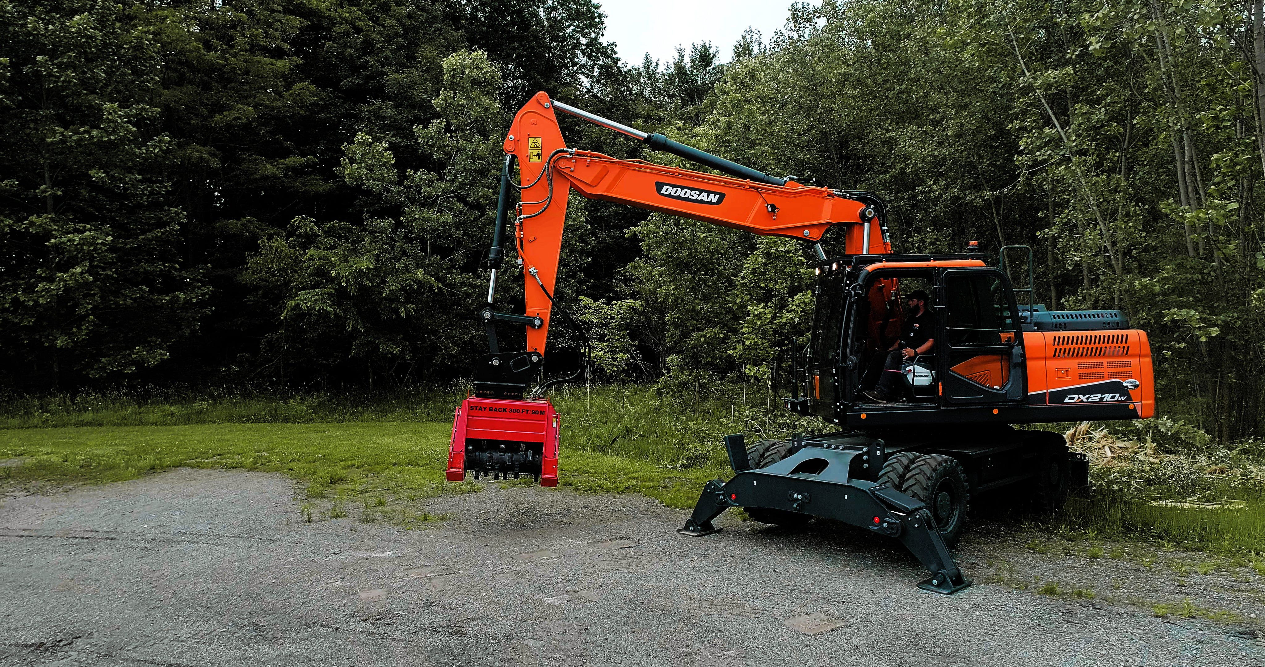 Doosan DX210W-5 - Rental