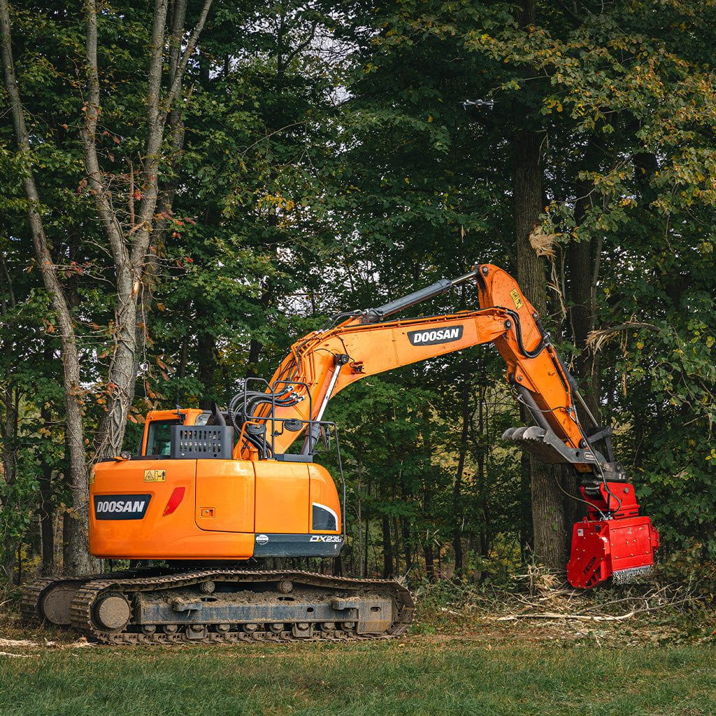 25 Ton Excavator Forestry Package - Rental