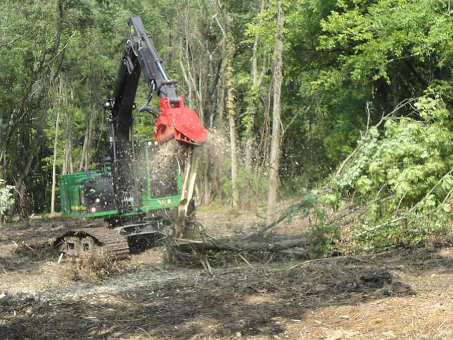Bull Hog Excavator Mulching Head | Fecon