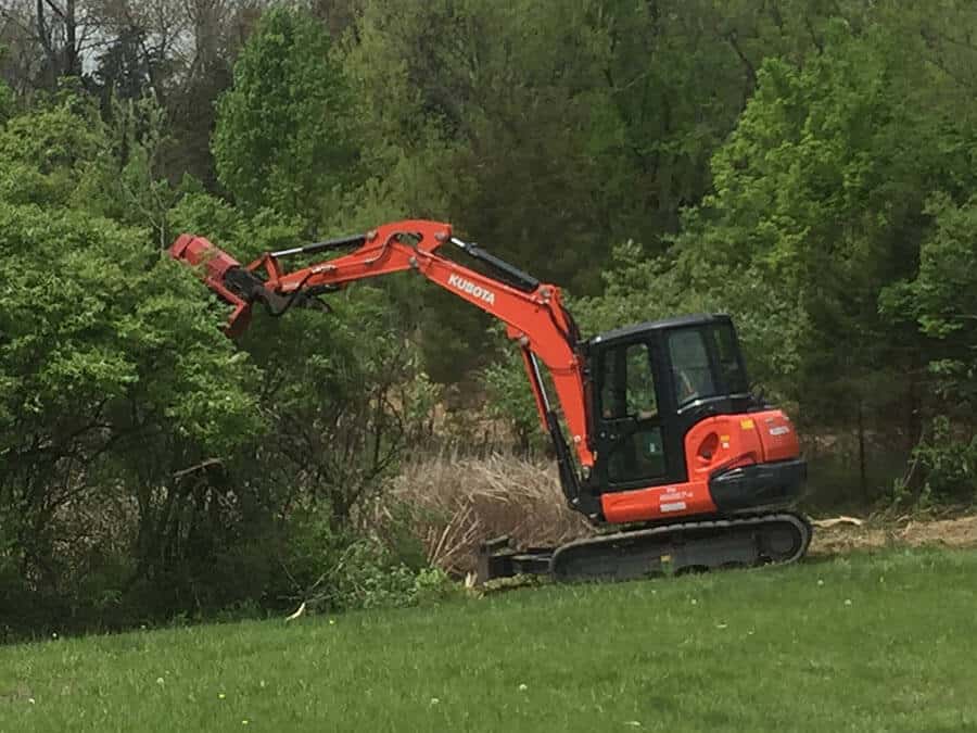 Bull Hog Excavator Mulching Head | Fecon