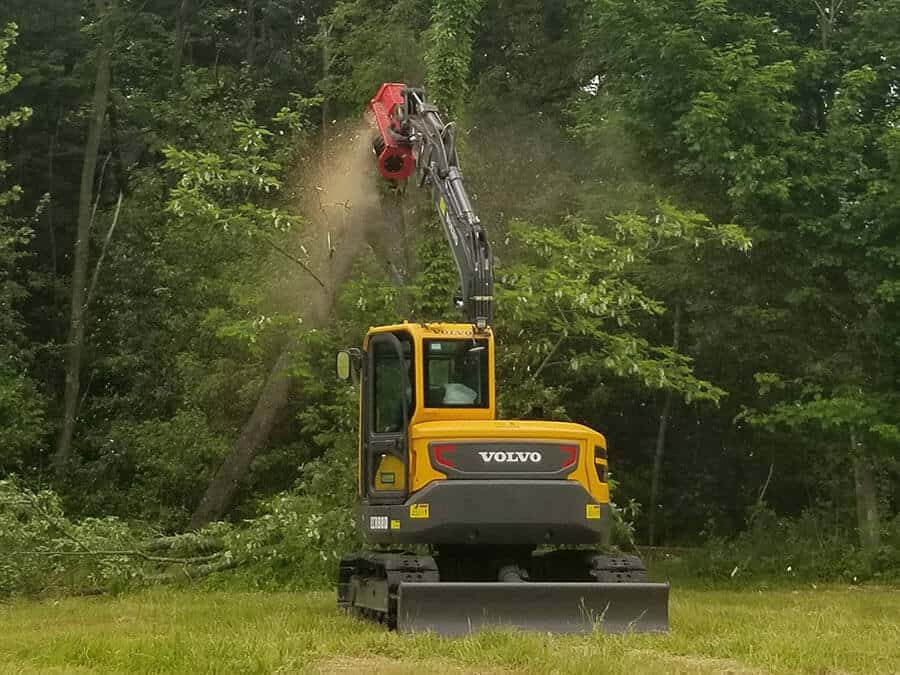 Bull Hog Excavator Mulching Head | Fecon