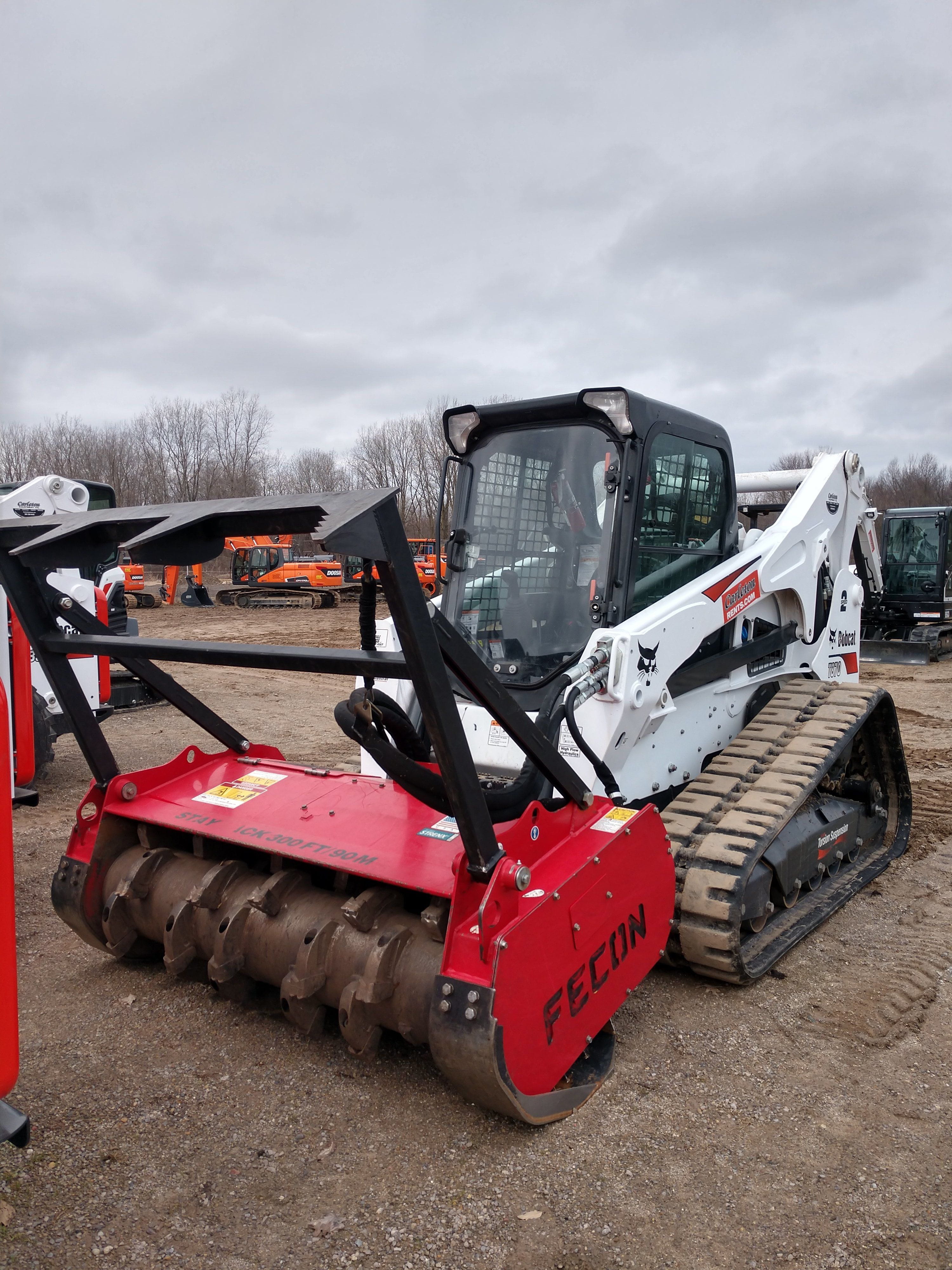 Bobcat T870 Forestry Package - Rental