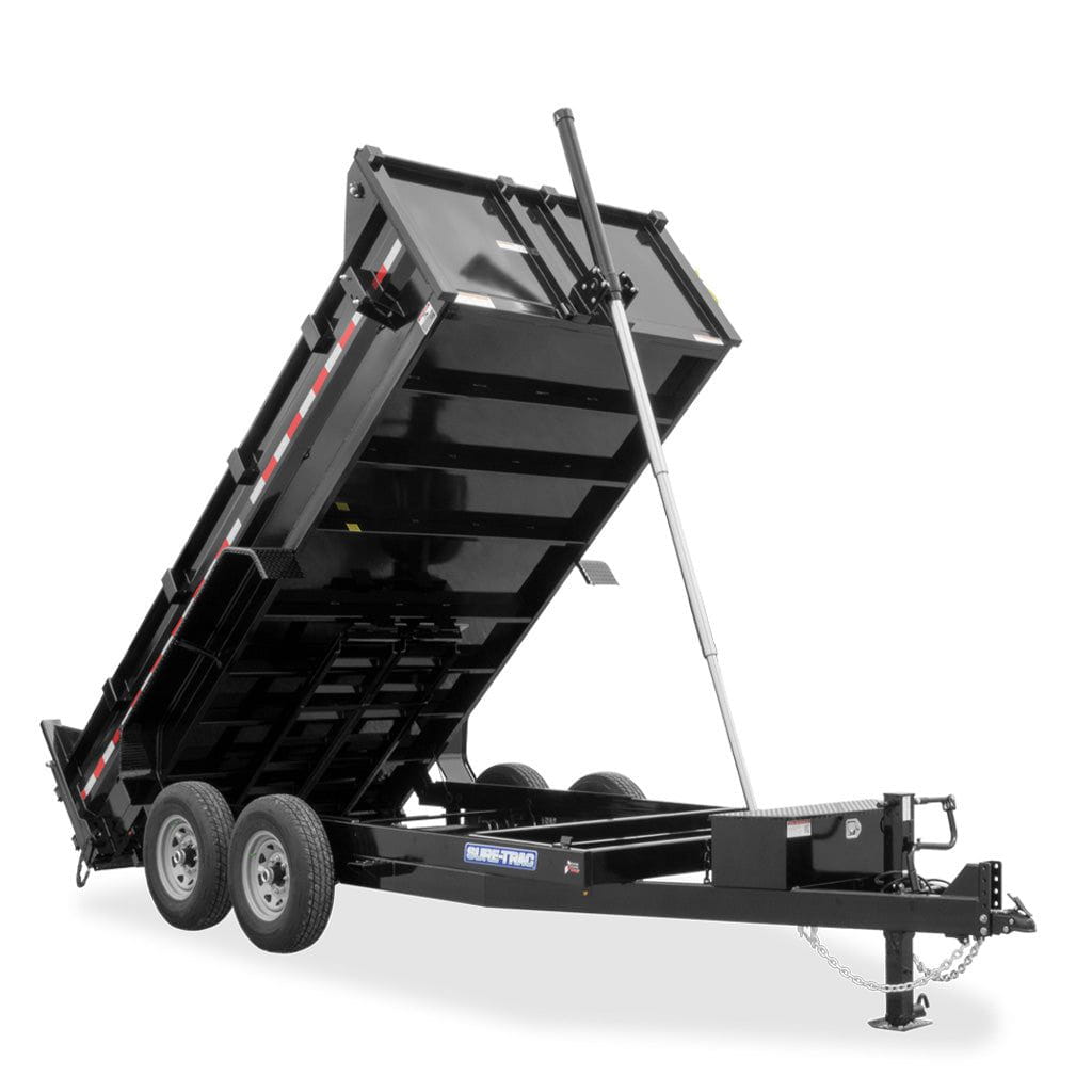 HD Low Profile Dump Trailer | Sure-Trac