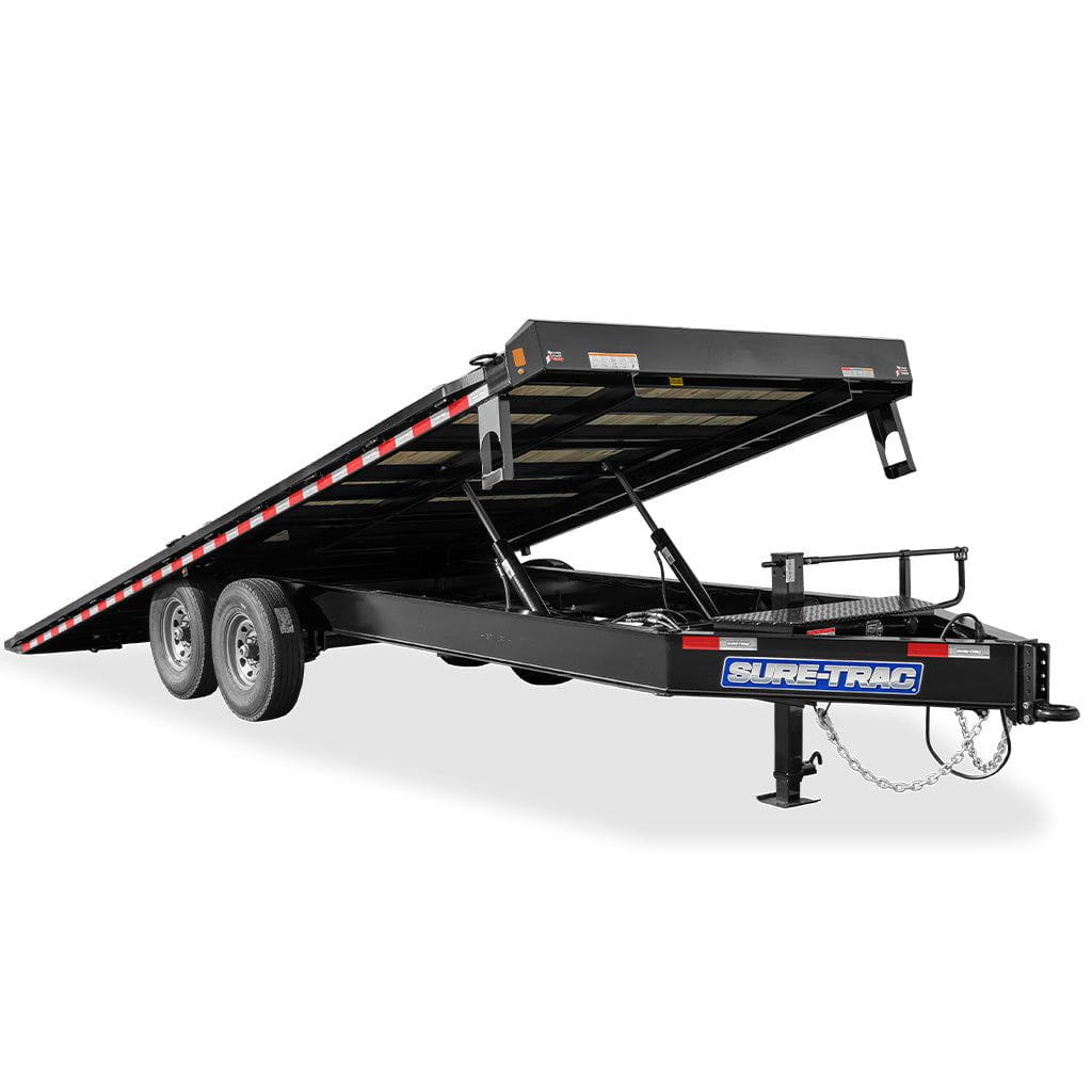 HD Low Profile Power Tilt Deckover Trailer | Sure-Trac