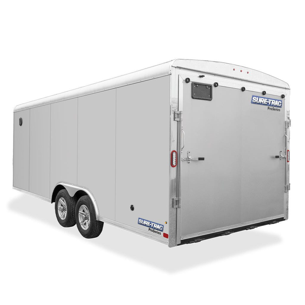 Pro Series Round Top Enclosed Car Hauler Trailer | Sure-Trac
