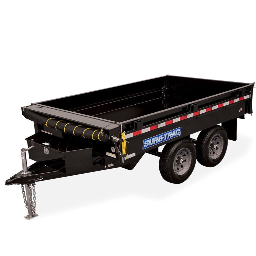 SD Deckover Dump Trailer | Sure-Trac