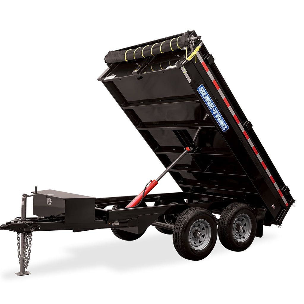 SD Deckover Dump Trailer | Sure-Trac