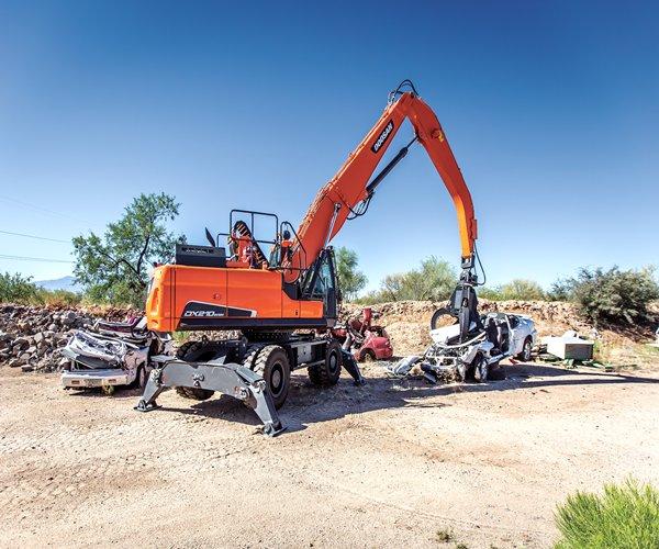 DX210WMH-5 Material Handler | Develon