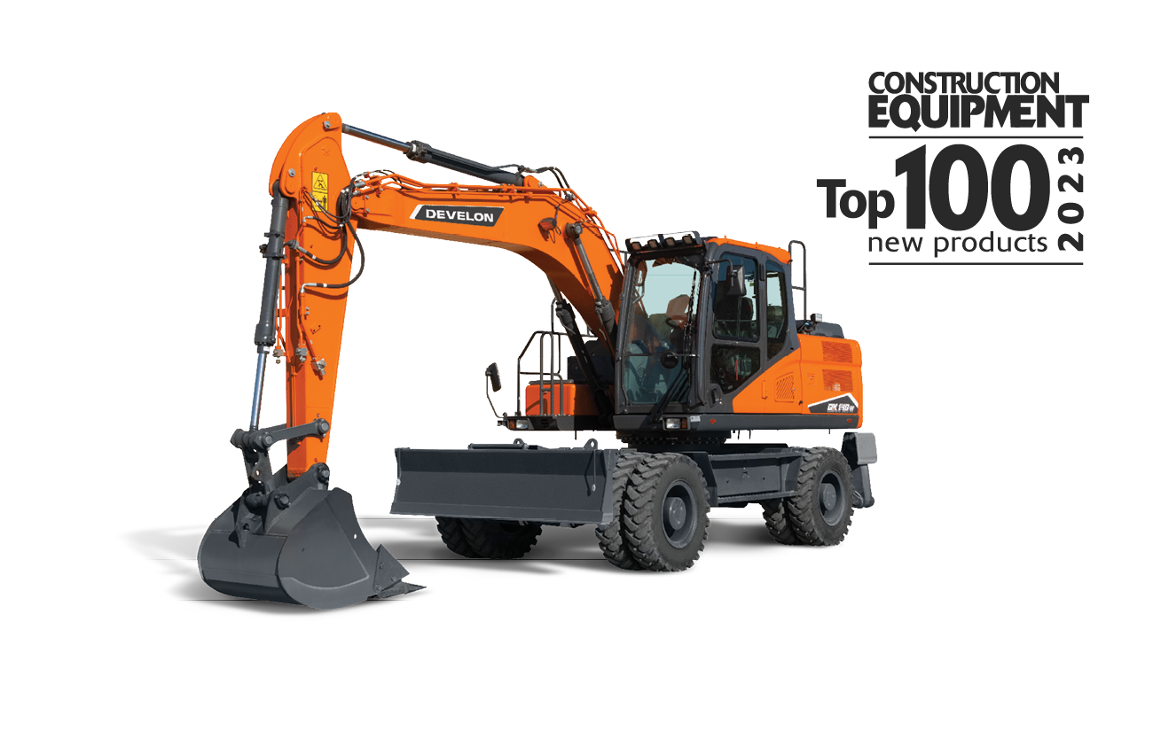 Develon DX140W-7K wheel excavator